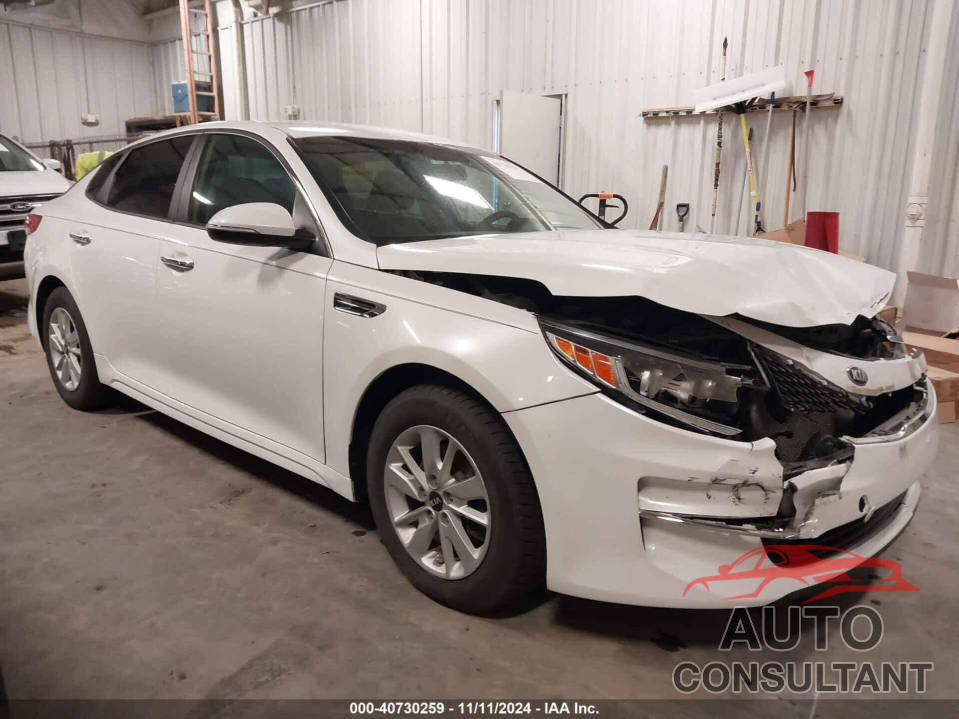 KIA OPTIMA 2016 - KNAGT4L34G5073563