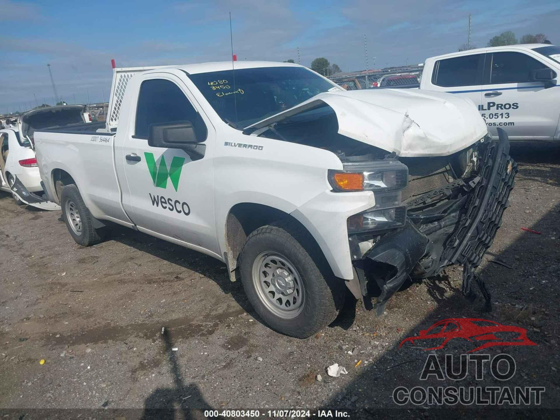 CHEVROLET SILVERADO 1500 2020 - 3GCNWAEF2LG223034