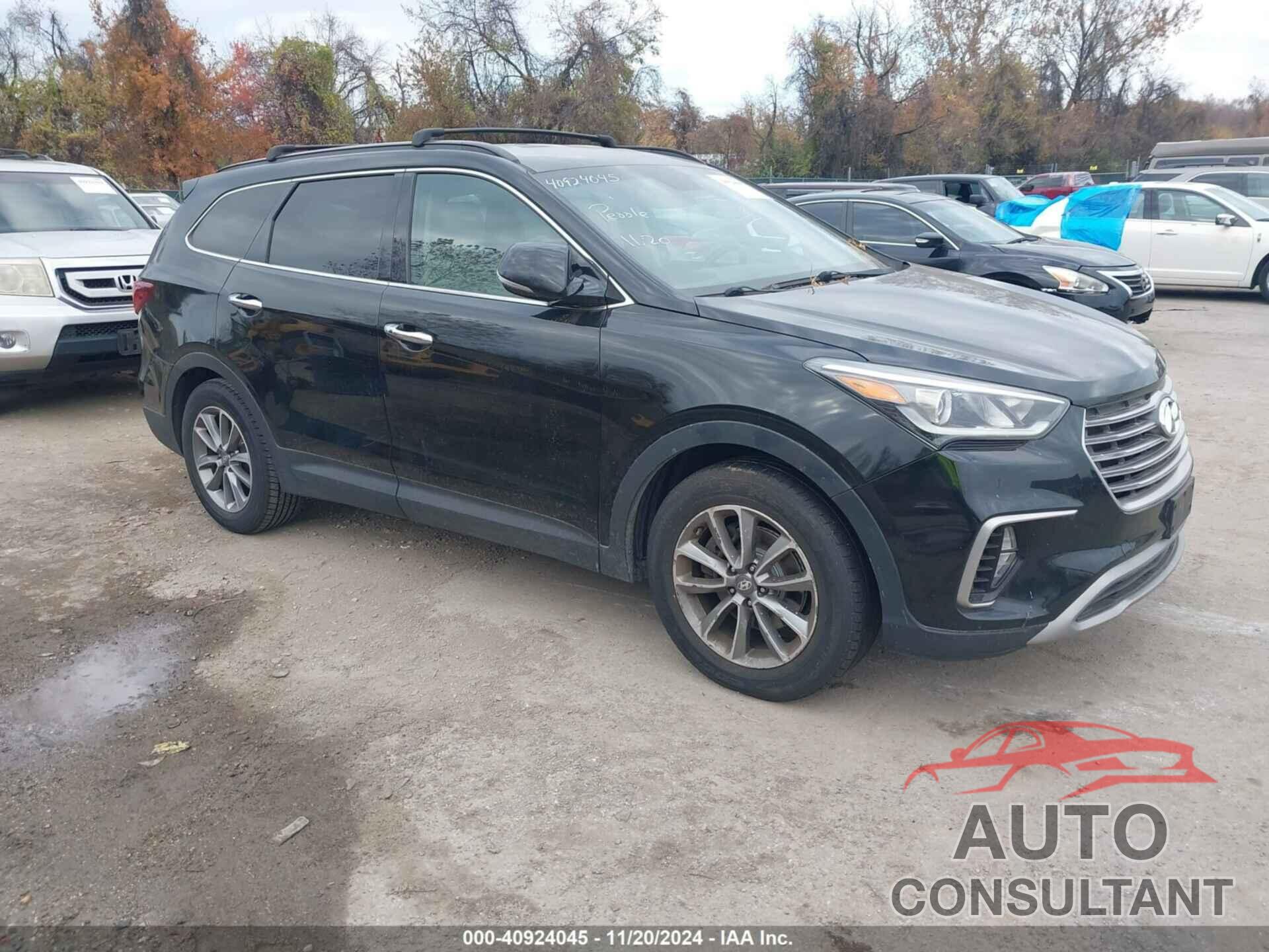 HYUNDAI SANTA FE 2017 - KM8SNDHF2HU202512