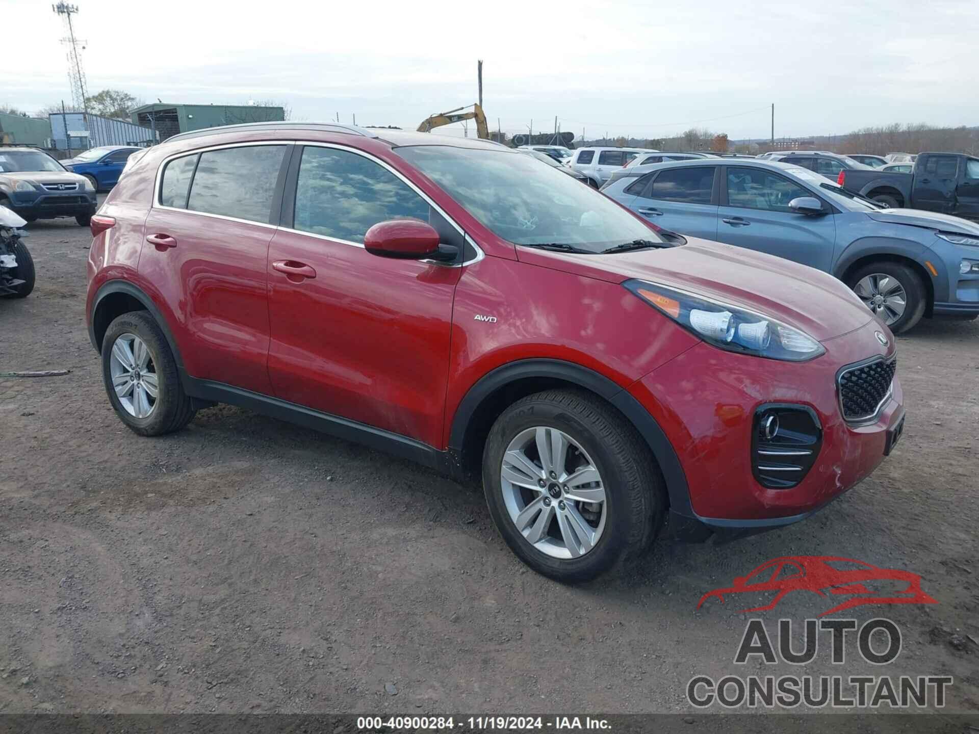 KIA SPORTAGE 2019 - KNDPMCAC2K7626950