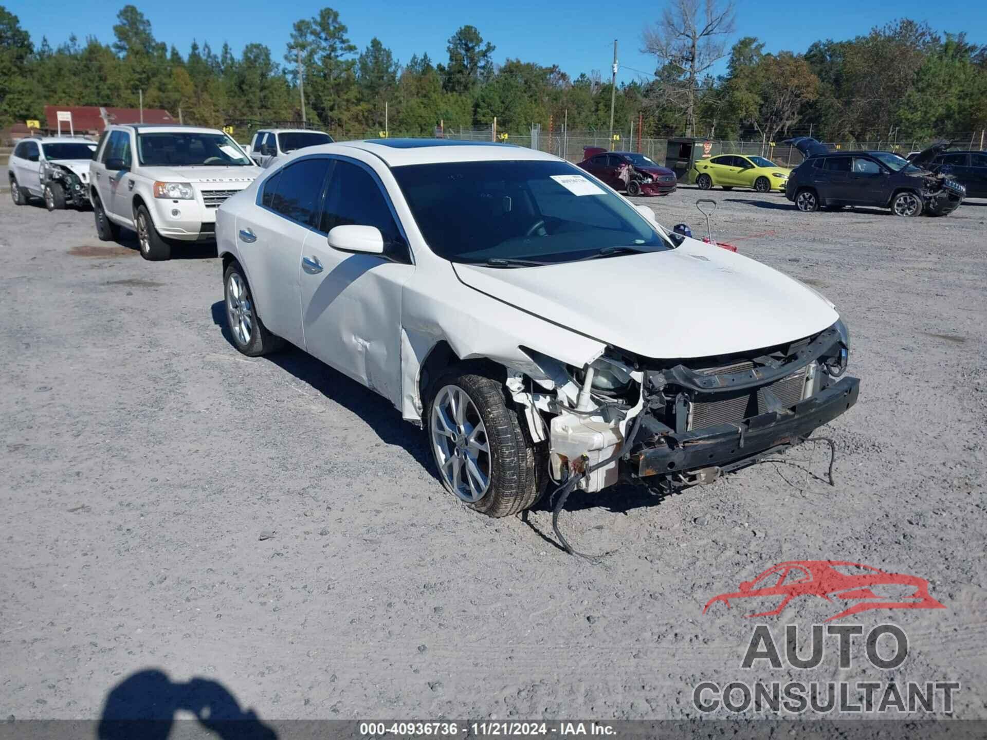 NISSAN MAXIMA 2012 - 1N4AA5AP9CC804218