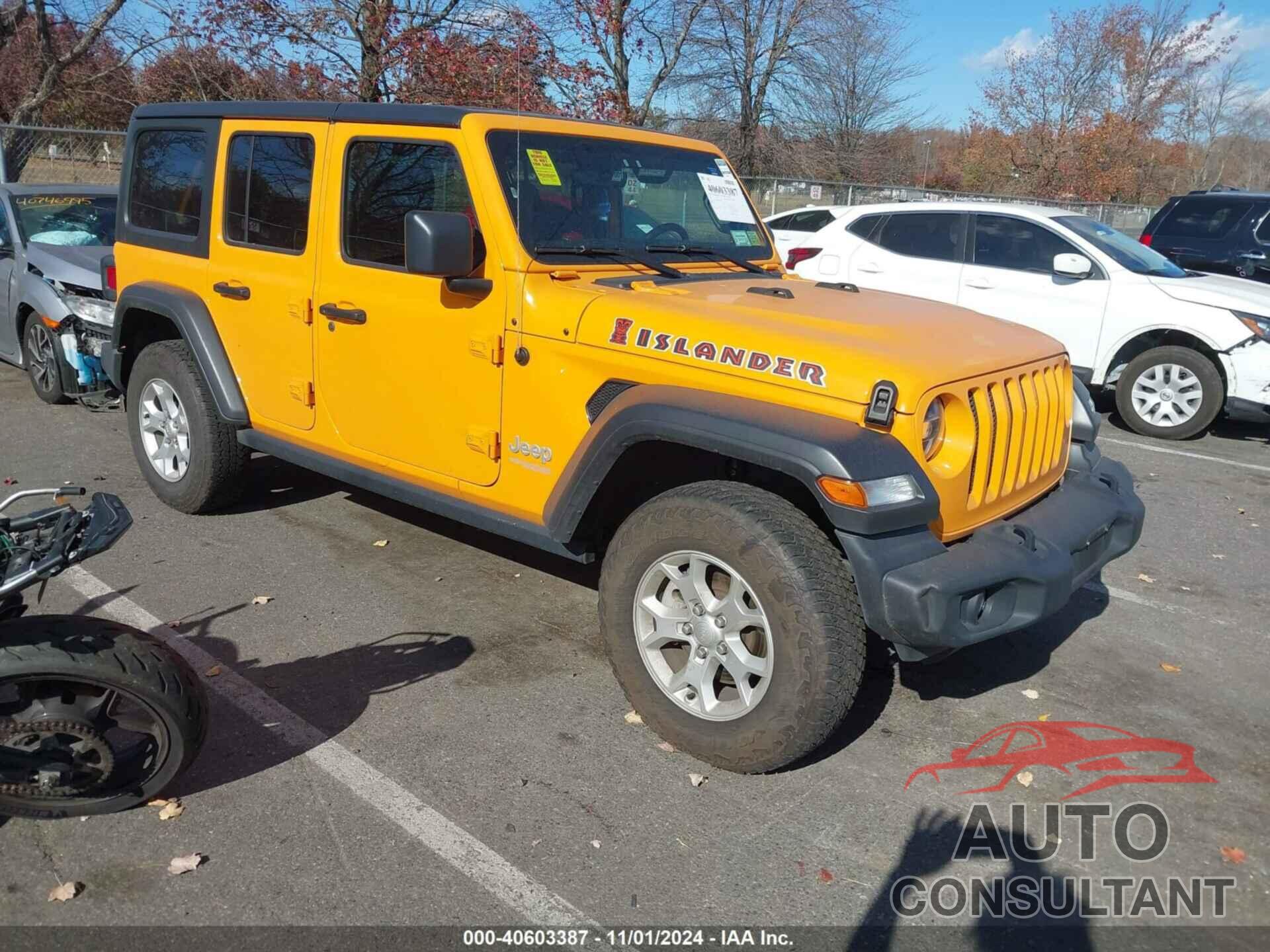 JEEP WRANGLER UNLIMITED 2021 - 1C4HJXDG6MW628342