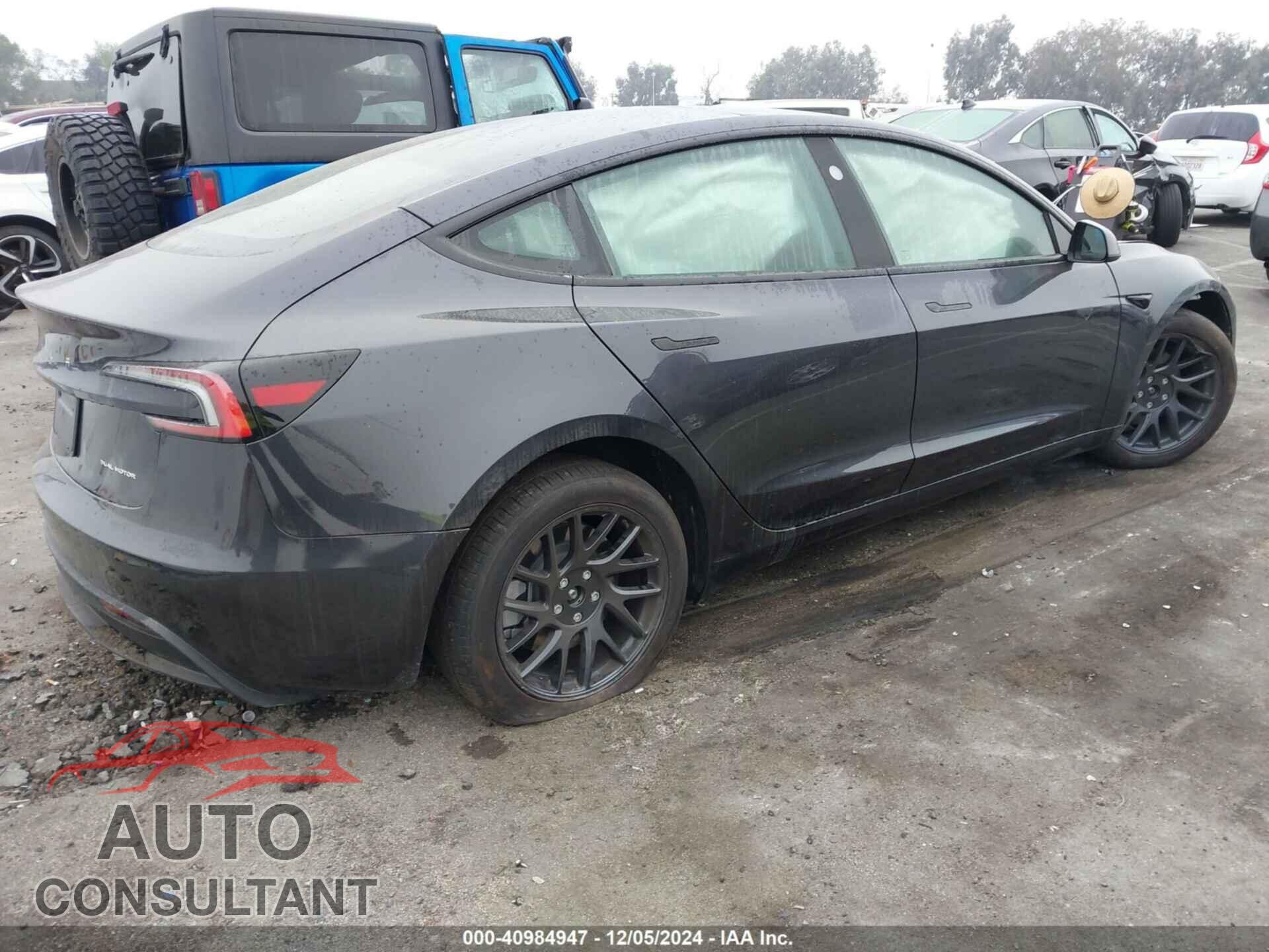 TESLA MODEL 3 2024 - 5YJ3E1EB0RF849154