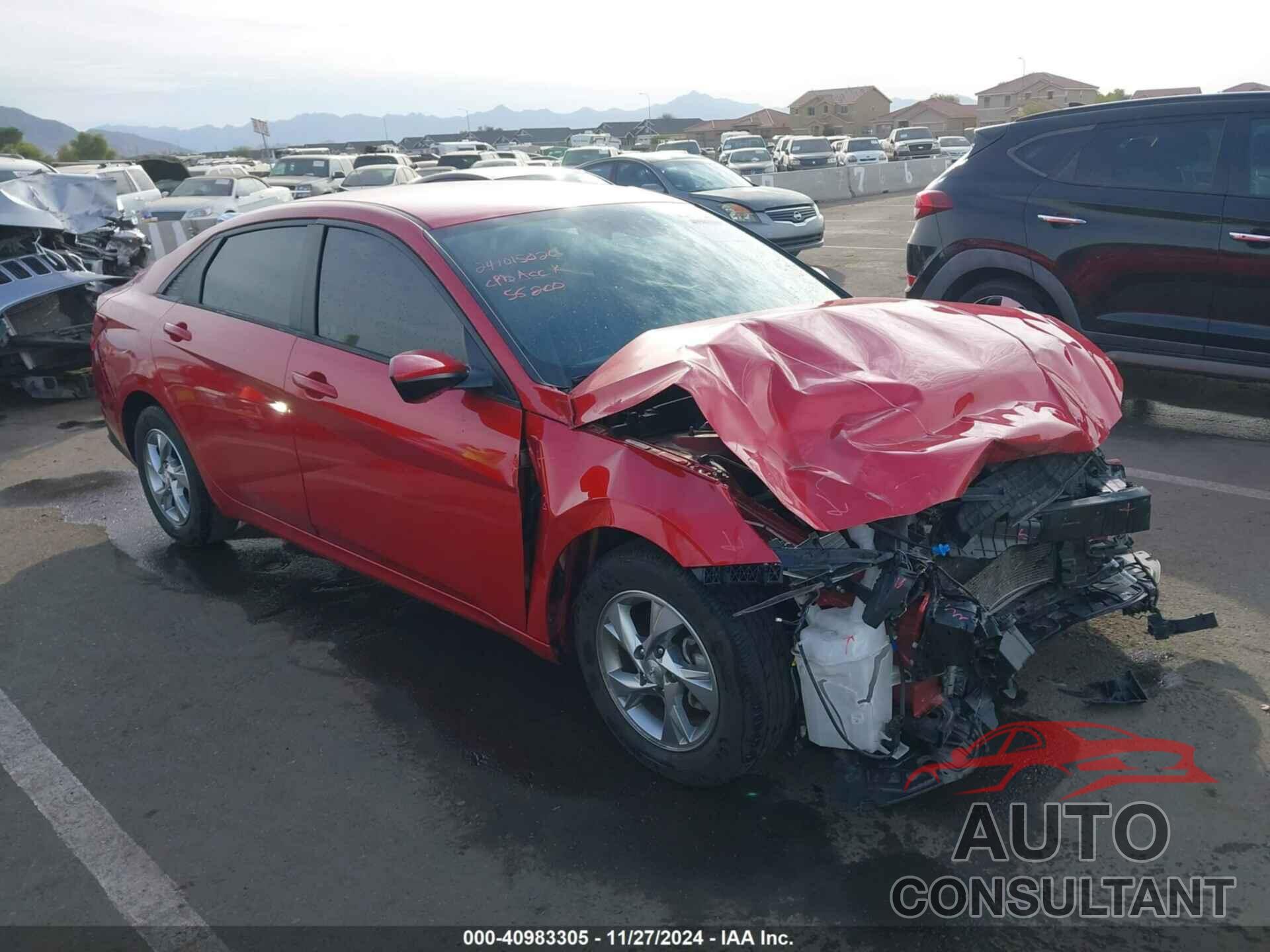 HYUNDAI ELANTRA 2021 - 5NPLL4AG7MH012467