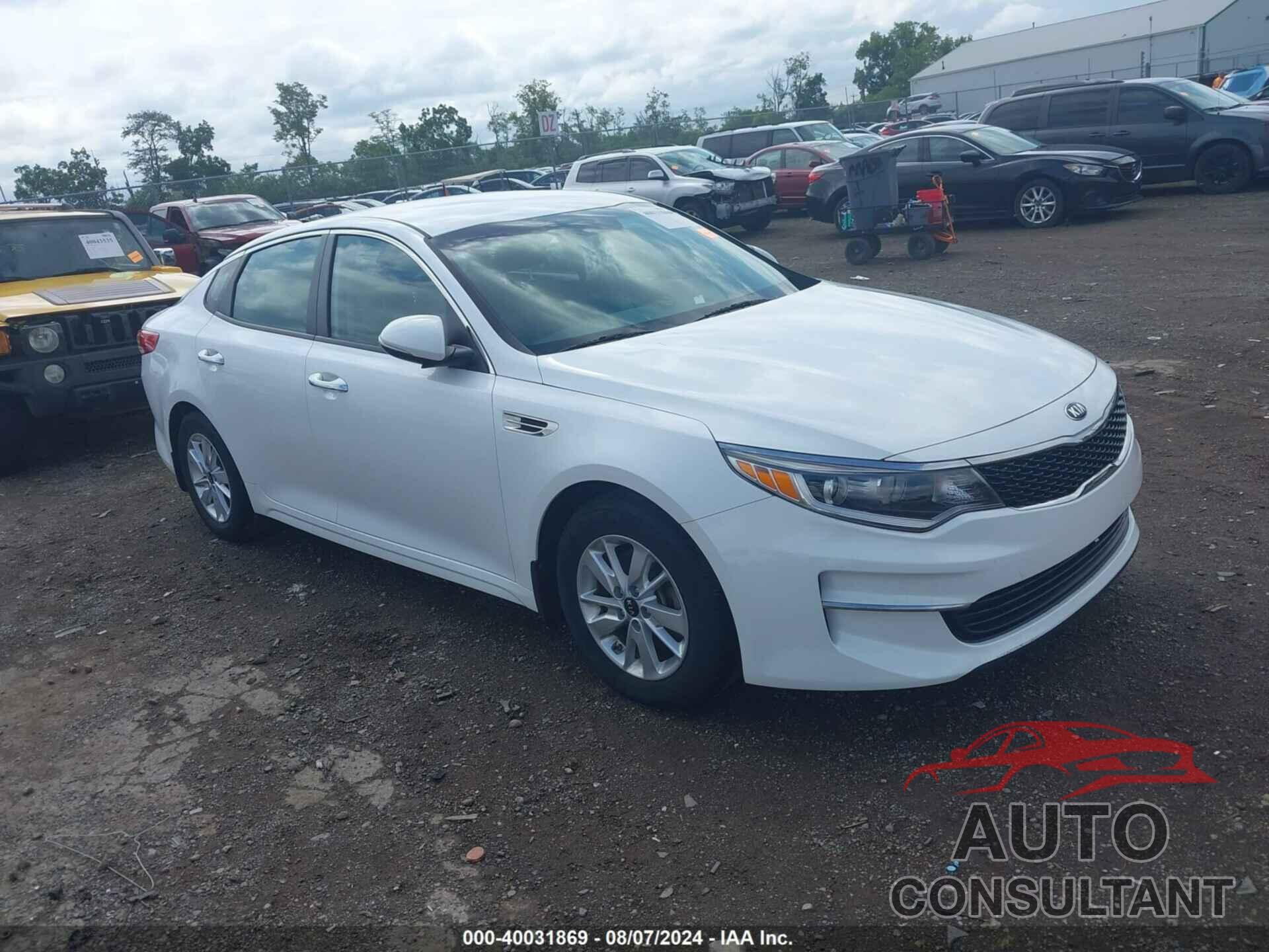 KIA OPTIMA 2016 - KNAGT4L3XG5100779