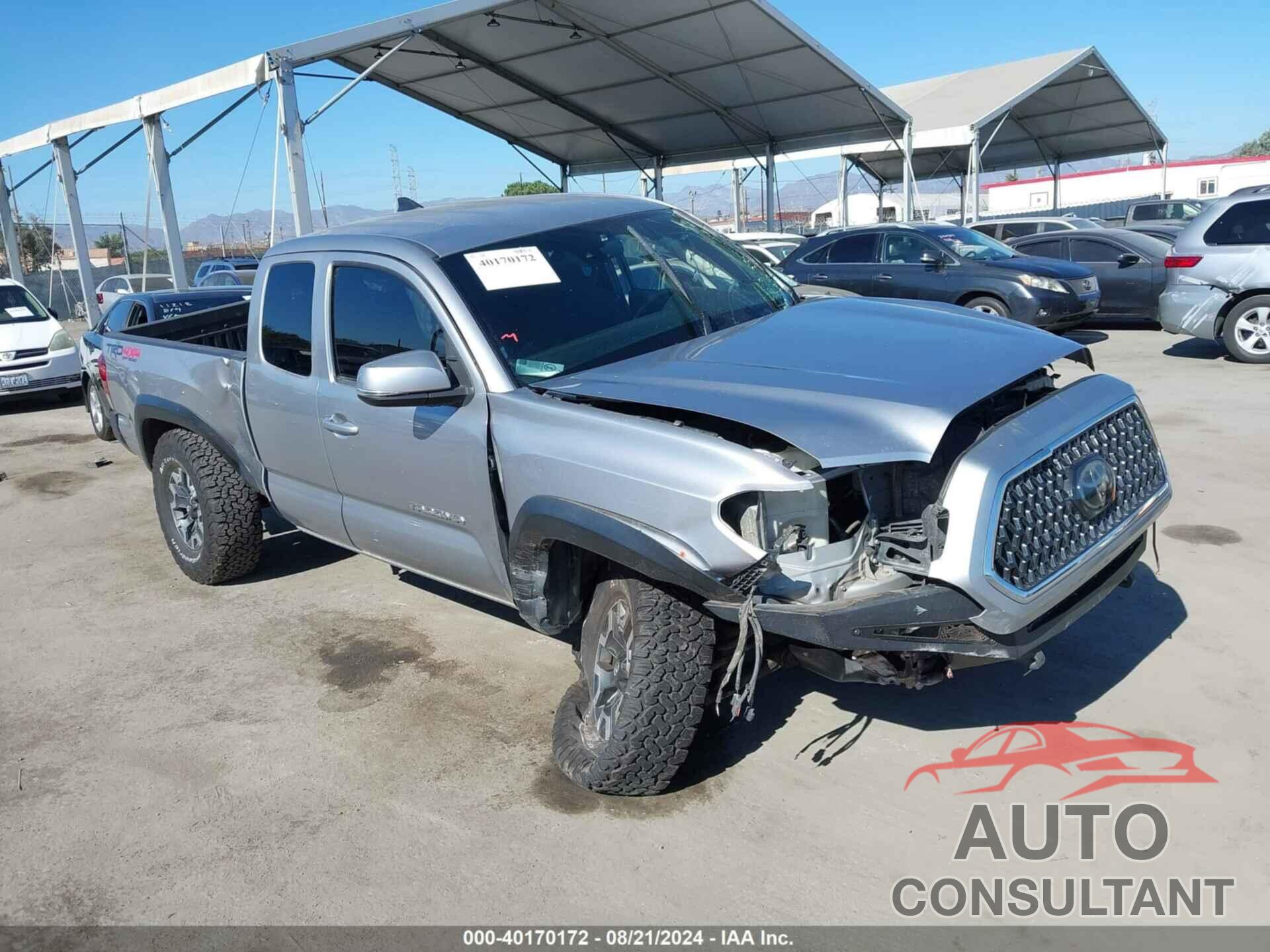 TOYOTA TACOMA 2018 - 5TFSZ5AN9JX127490