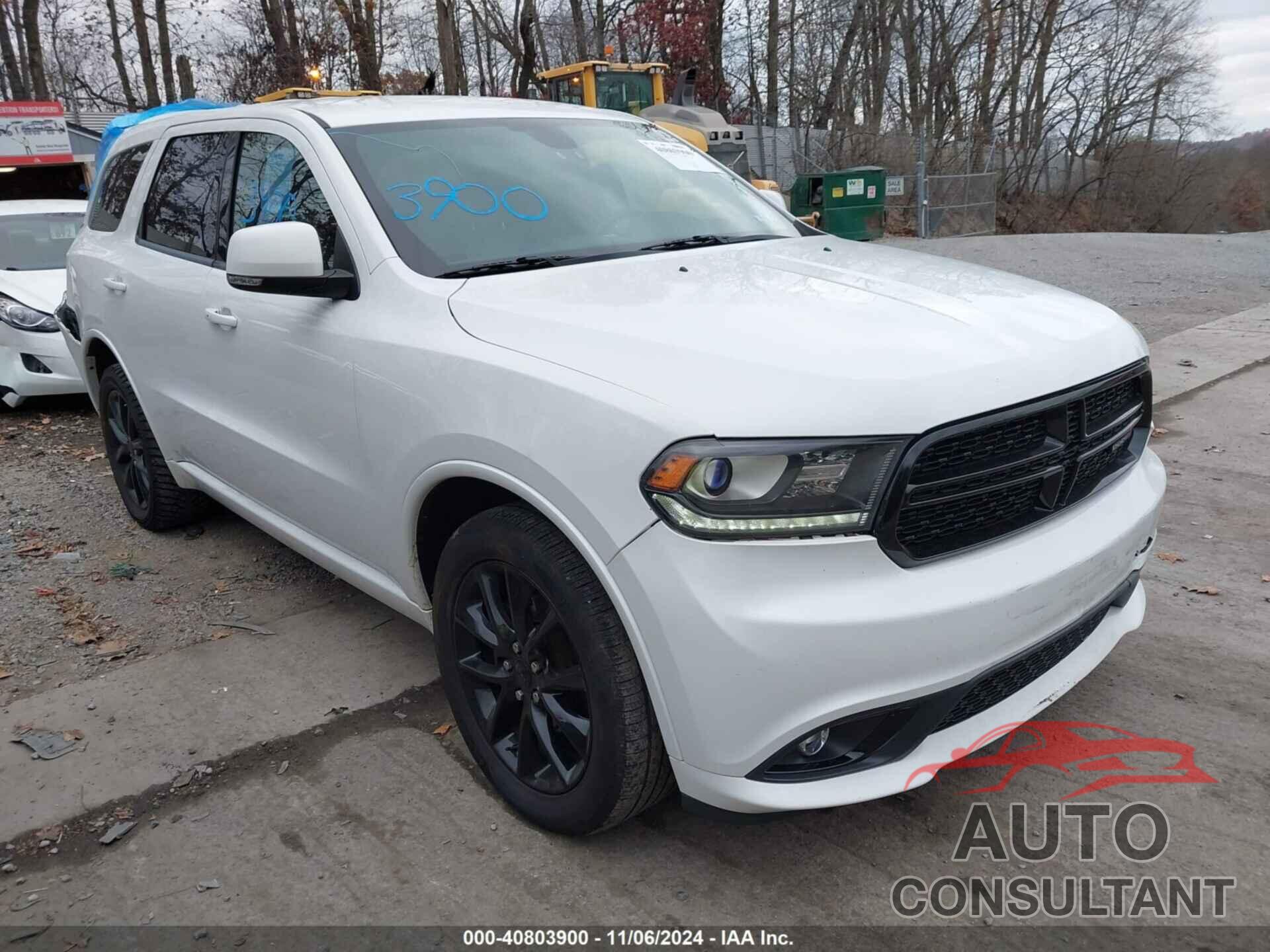 DODGE DURANGO 2017 - 1C4RDJDG0HC891068