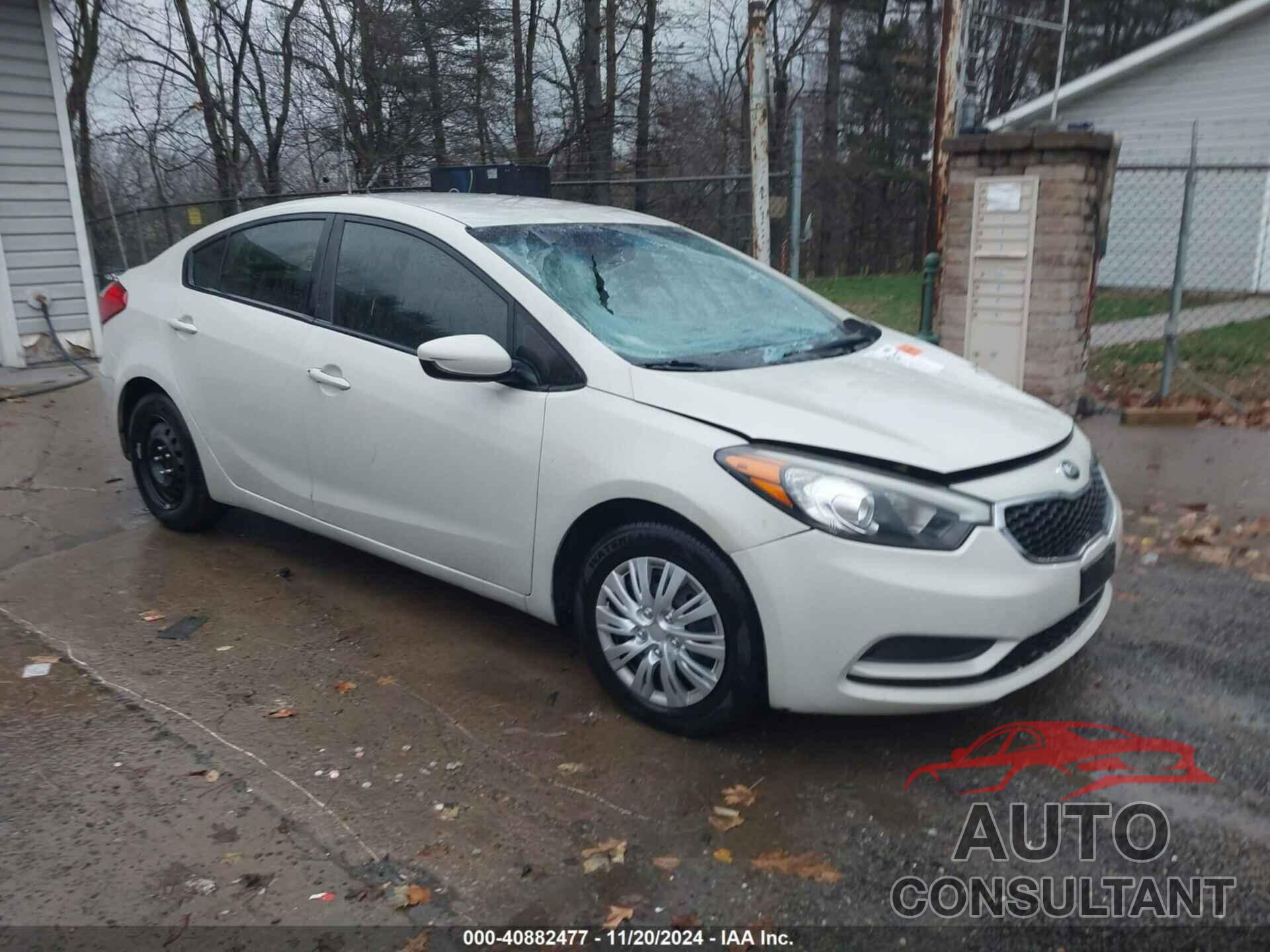 KIA FORTE 2014 - KNAFK4A65E5135514