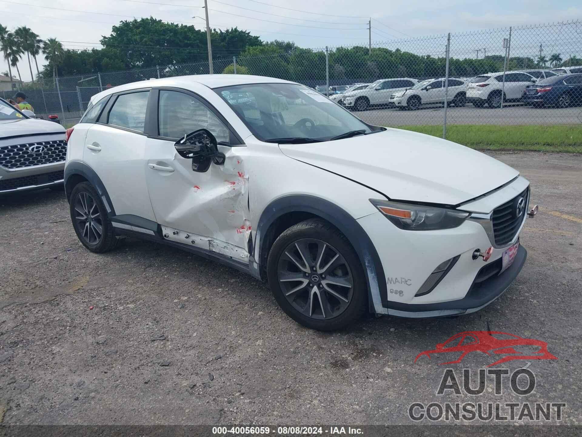 MAZDA CX-3 2018 - JM1DKDC76J1324593