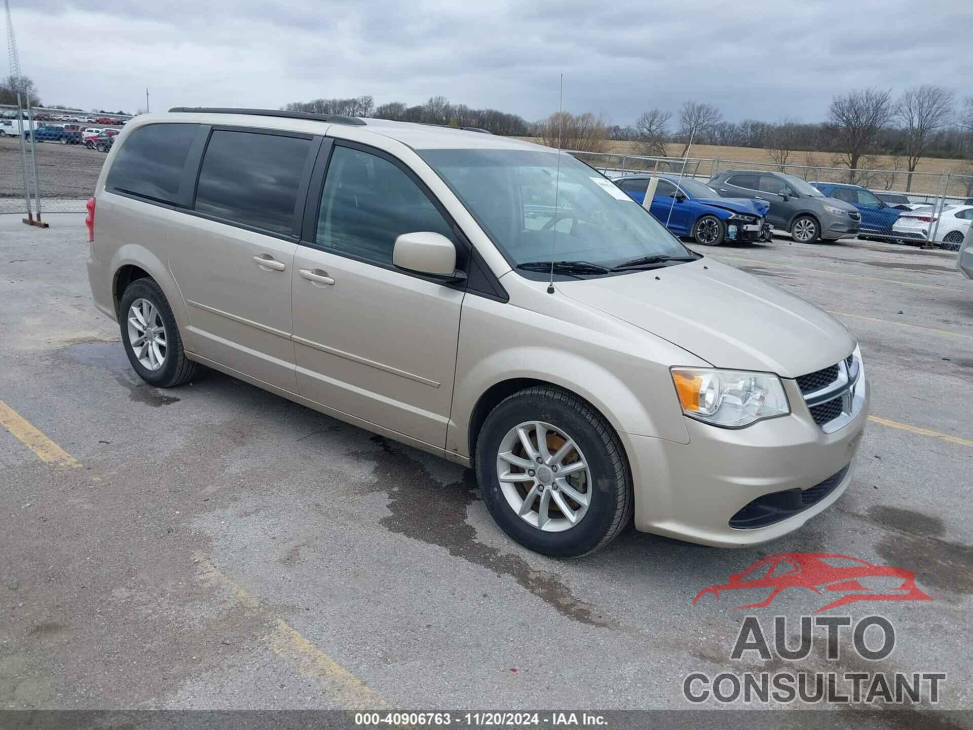 DODGE GRAND CARAVAN 2013 - 2C4RDGCG0DR600588