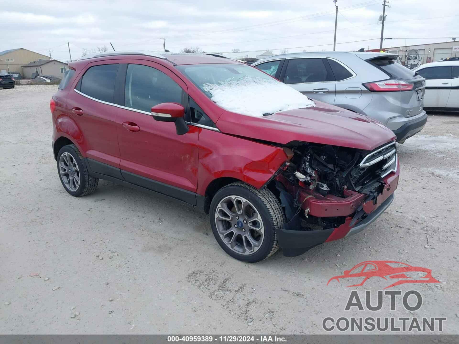 FORD ECOSPORT 2019 - MAJ3S2KEXKC291335