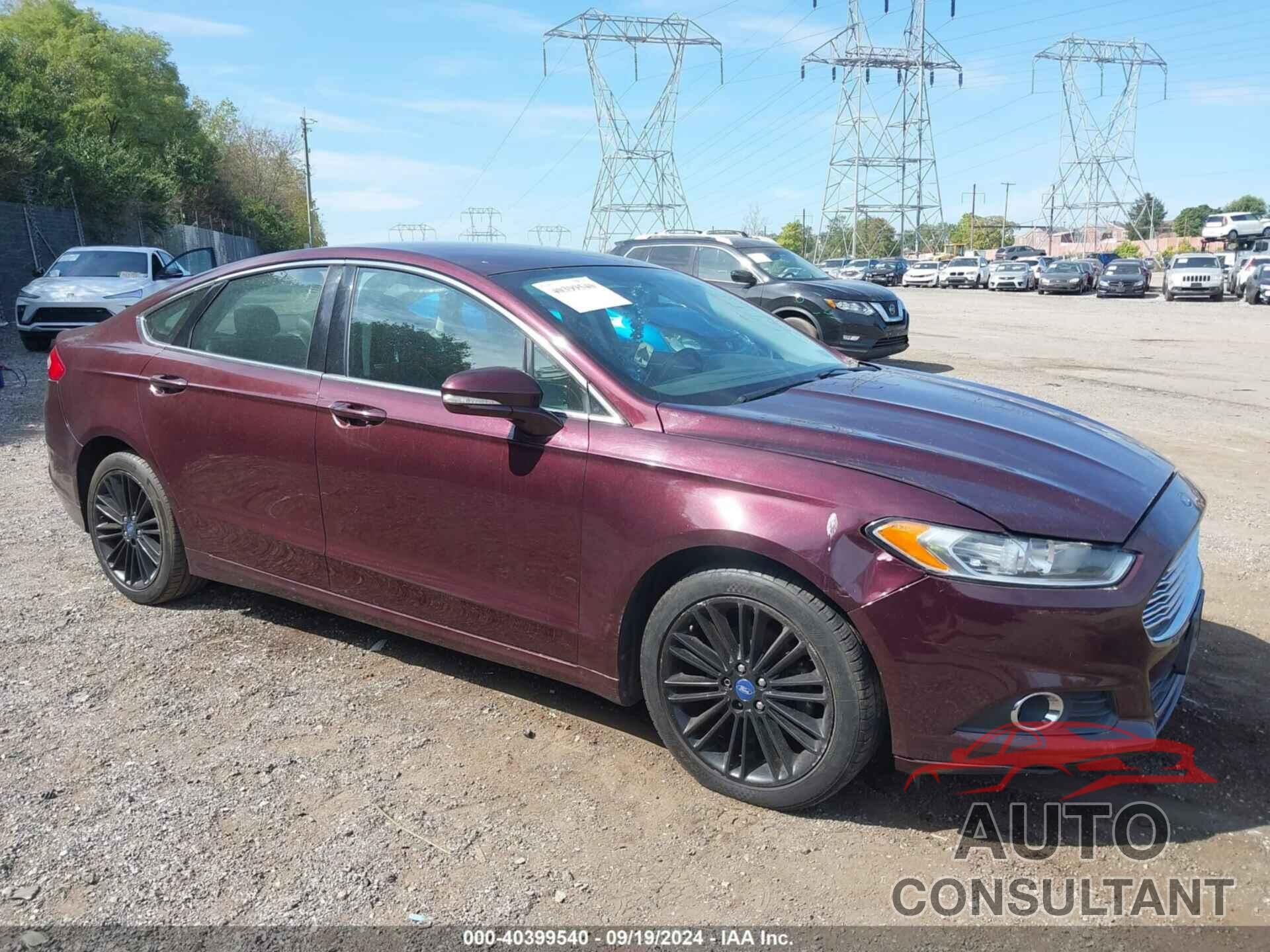 FORD FUSION 2013 - 3FA6P0HR2DR251980