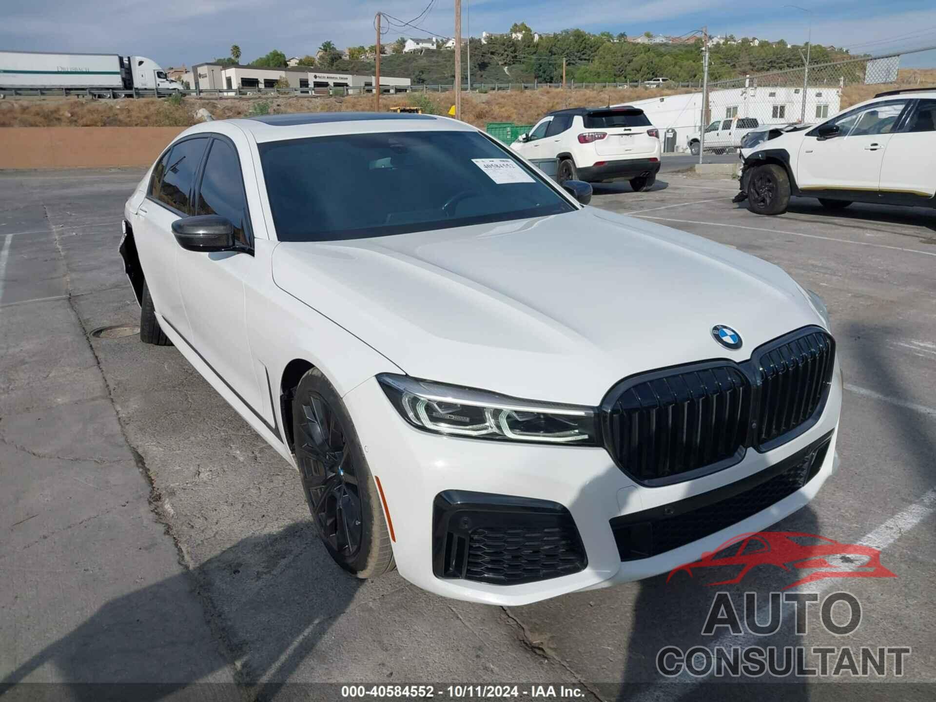 BMW 740I 2021 - WBA7T2C01MCG15836