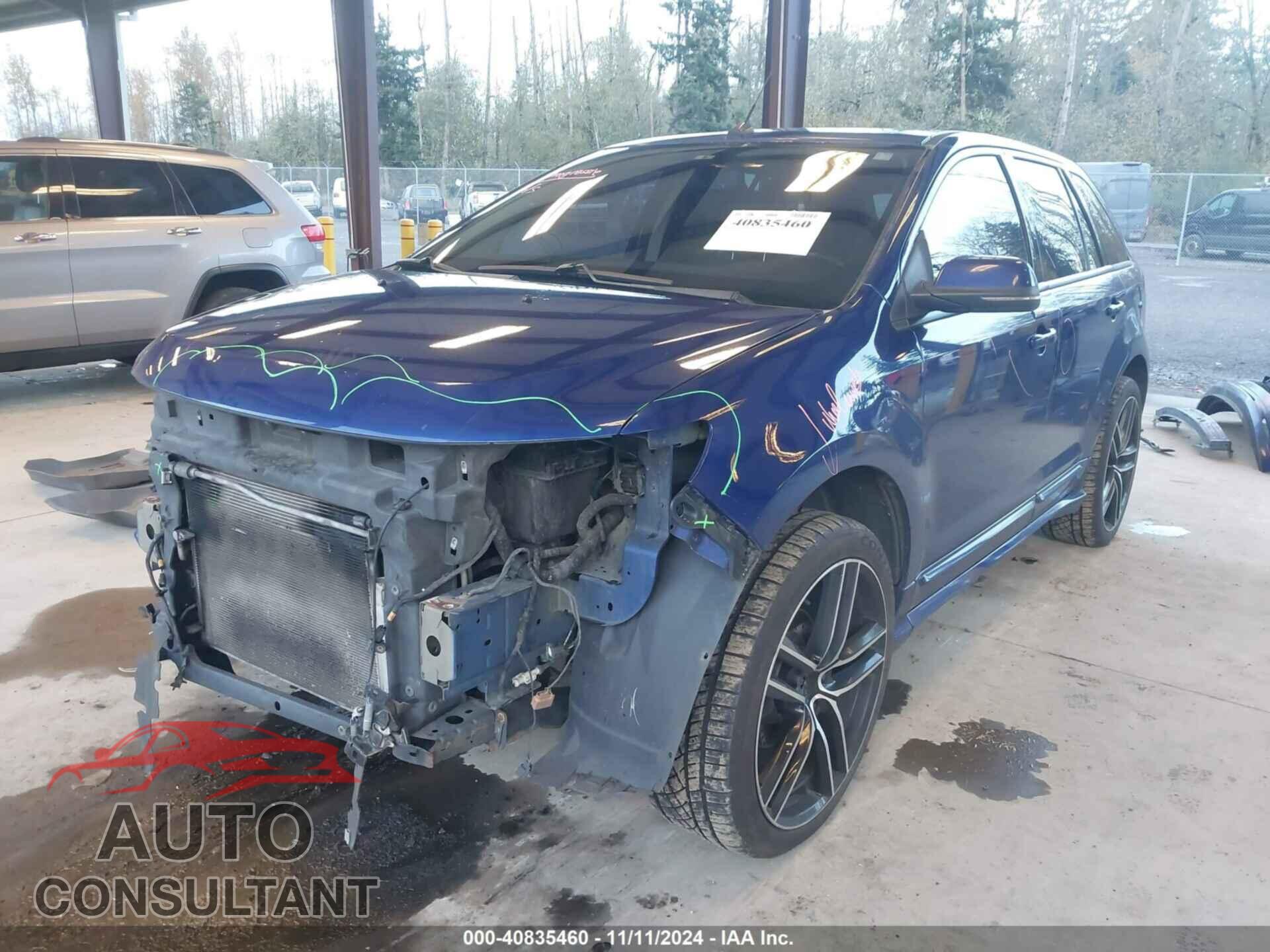 FORD EDGE 2013 - 2FMDK4AK8DBA49921