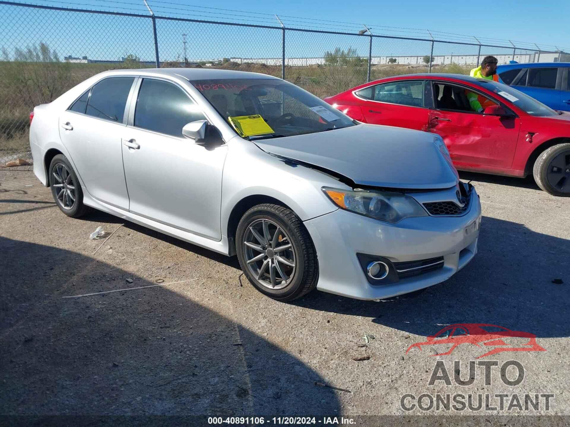 TOYOTA CAMRY 2012 - 4T1BF1FK2CU074874