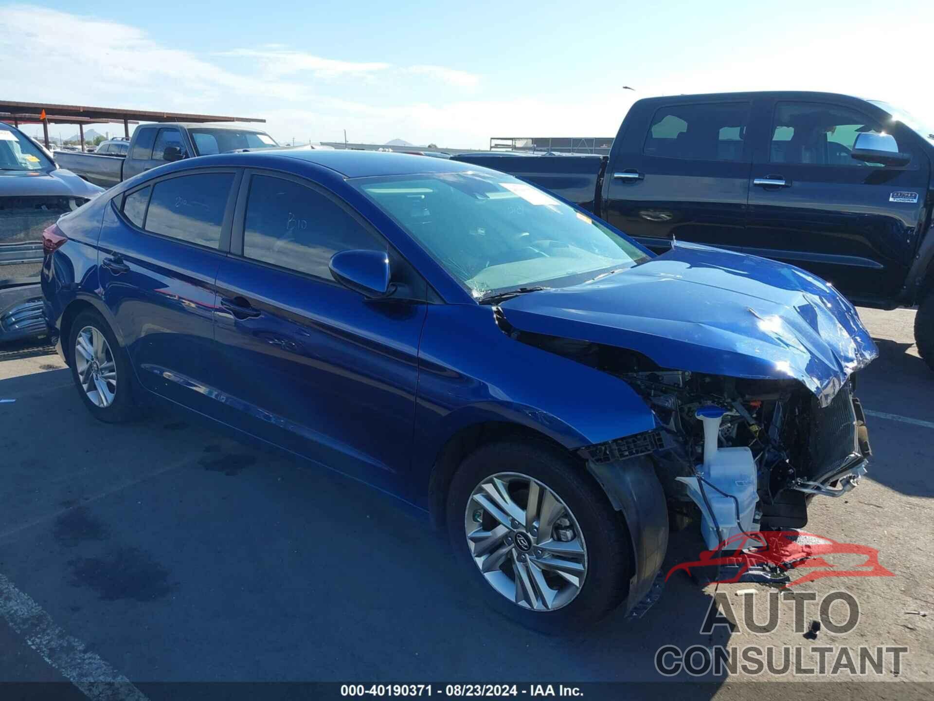 HYUNDAI ELANTRA 2019 - 5NPD84LF6KH451280