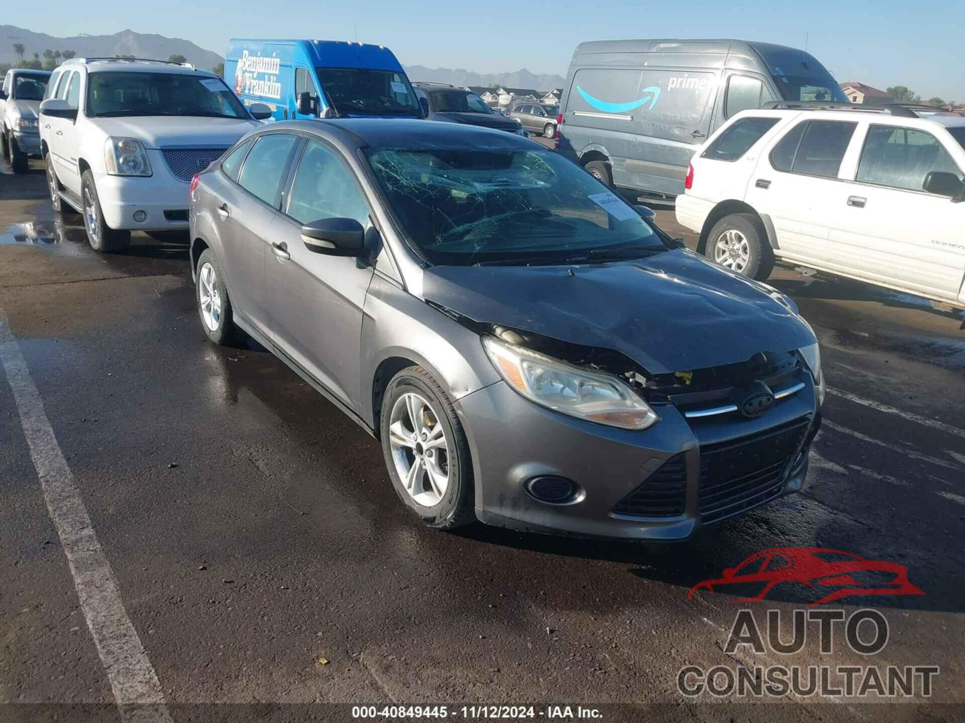 FORD FOCUS 2013 - 1FADP3F2XDL247124