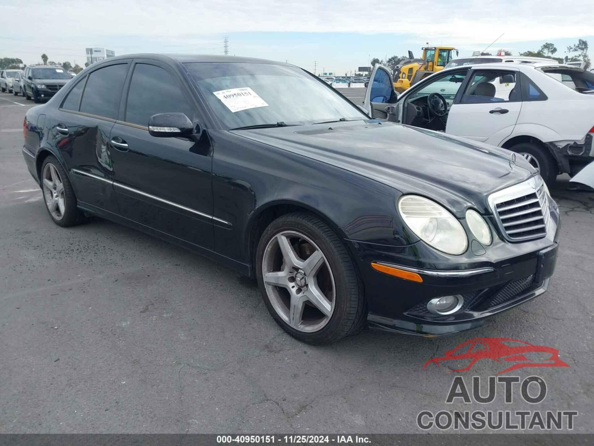 MERCEDES-BENZ E 350 2009 - WDBUF56X49B418630