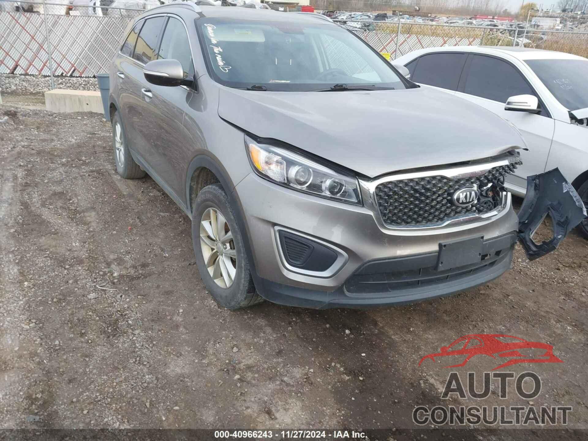 KIA SORENTO 2016 - 5XYPG4A35GG133500