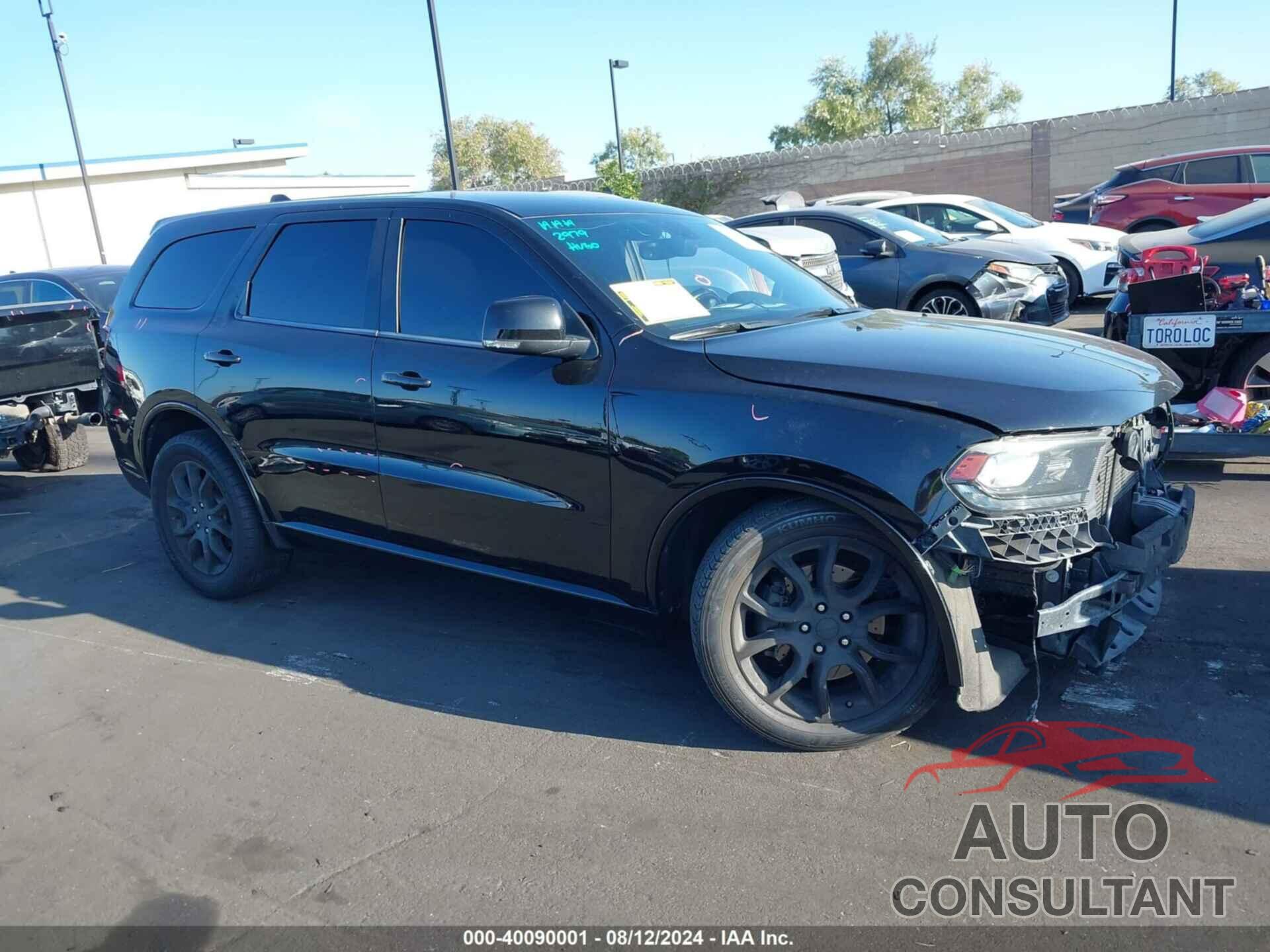 DODGE DURANGO 2017 - 1C4SDHCT9HC690486