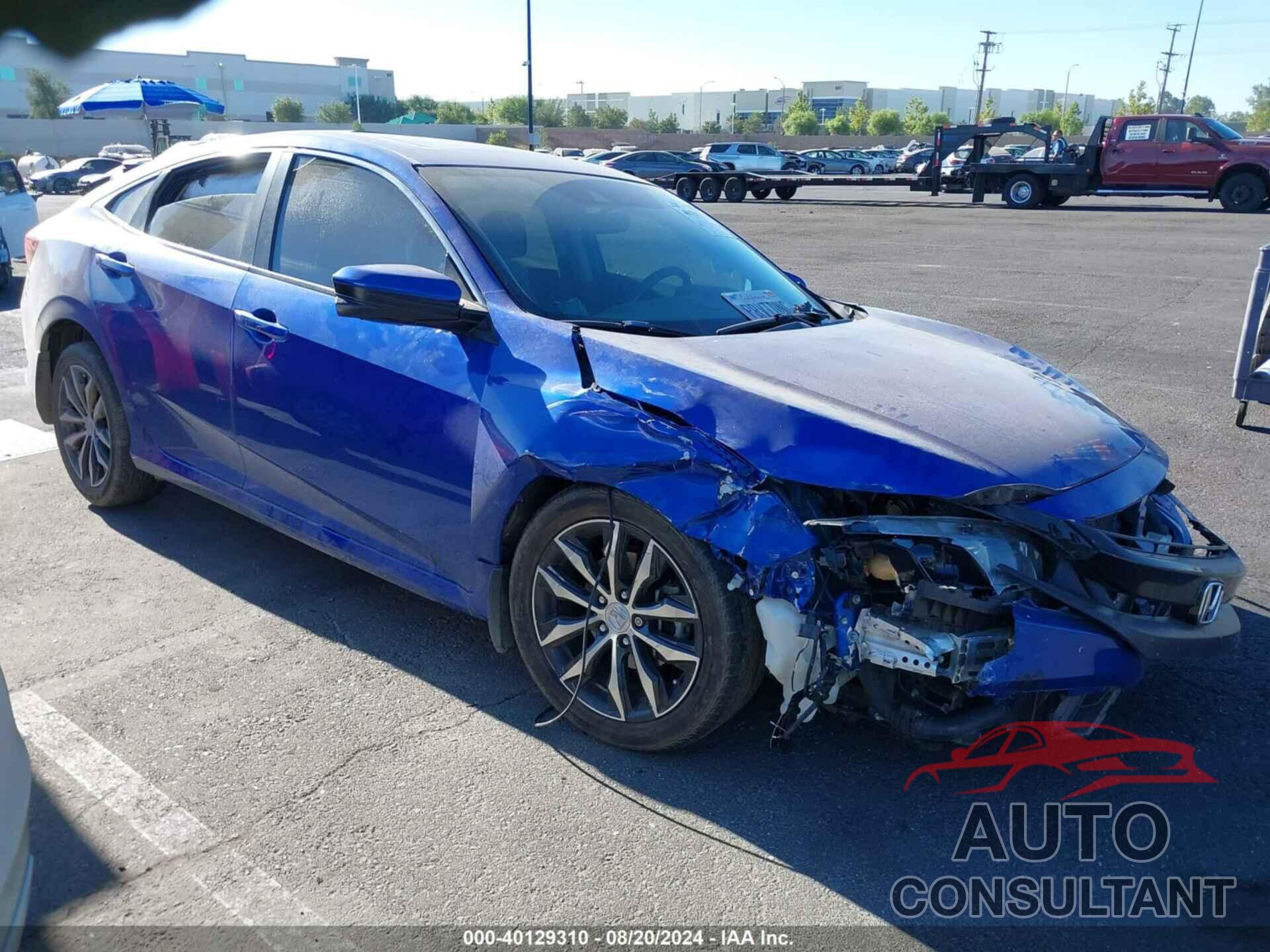 HONDA CIVIC 2020 - 19XFC1F76LE200050