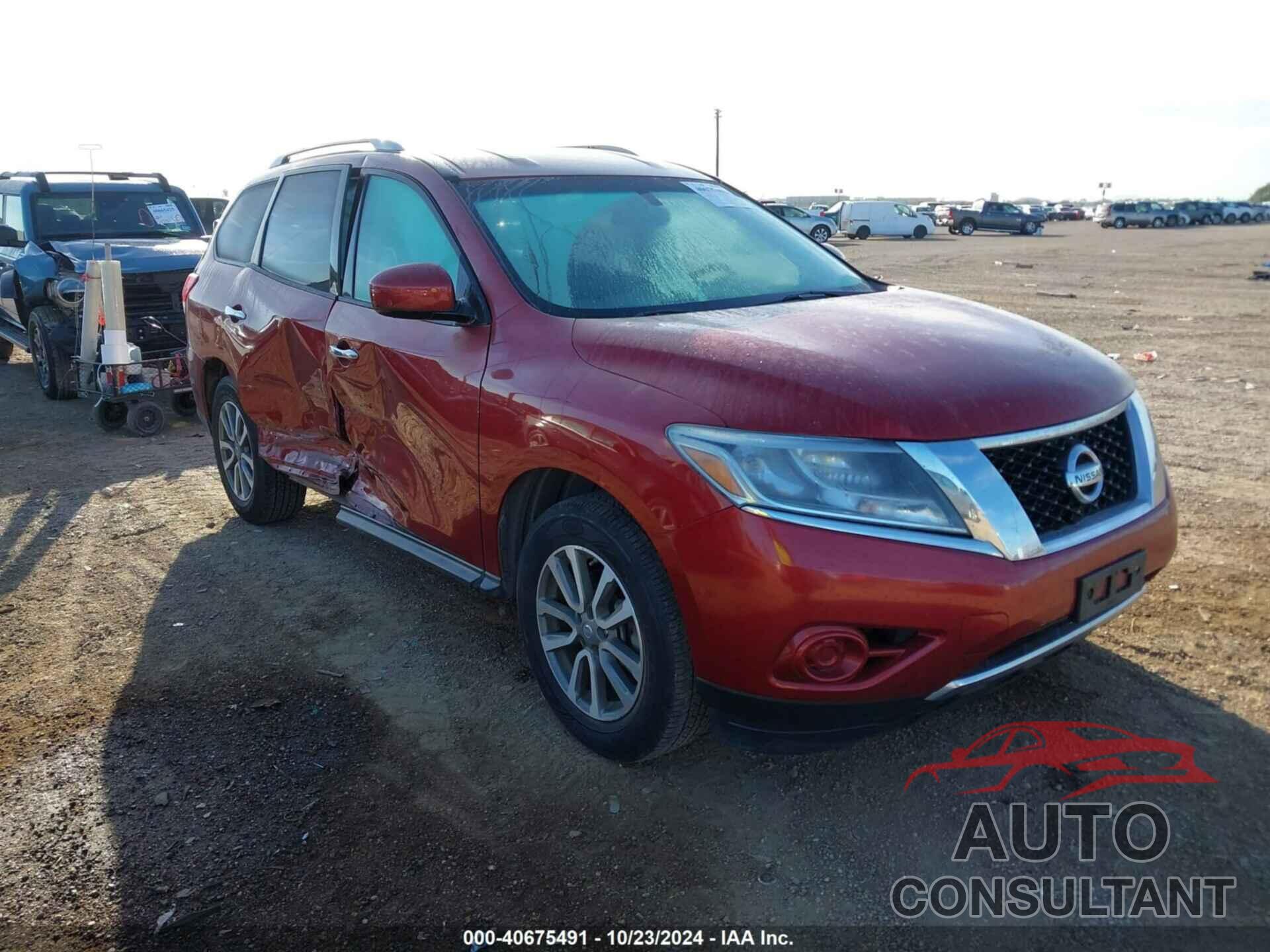NISSAN PATHFINDER 2013 - 5N1AR2MN7DC631081