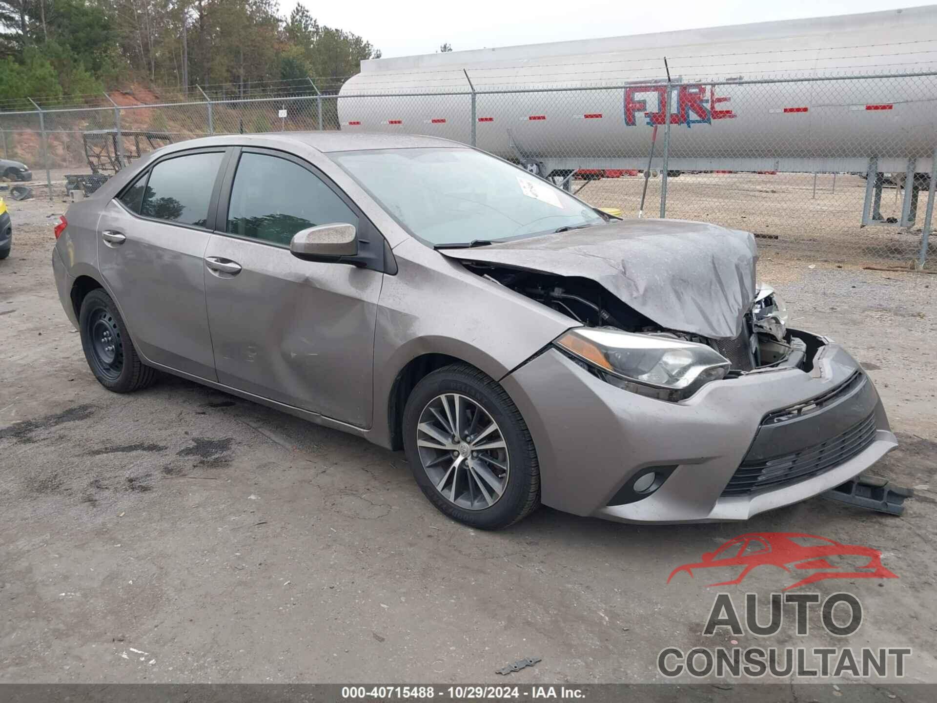 TOYOTA COROLLA 2016 - 5YFBURHE5GP390482