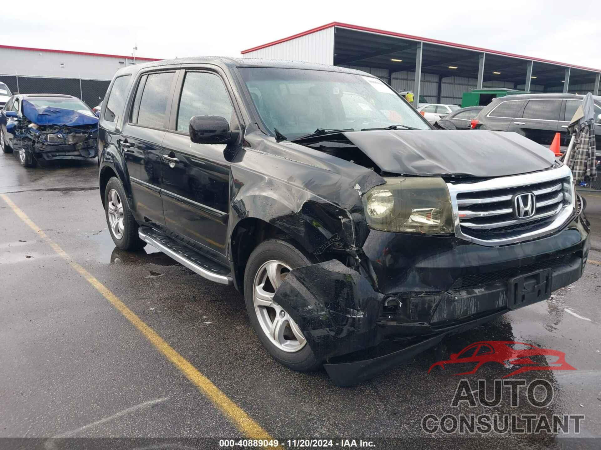 HONDA PILOT 2012 - 5FNYF4H62CB007331