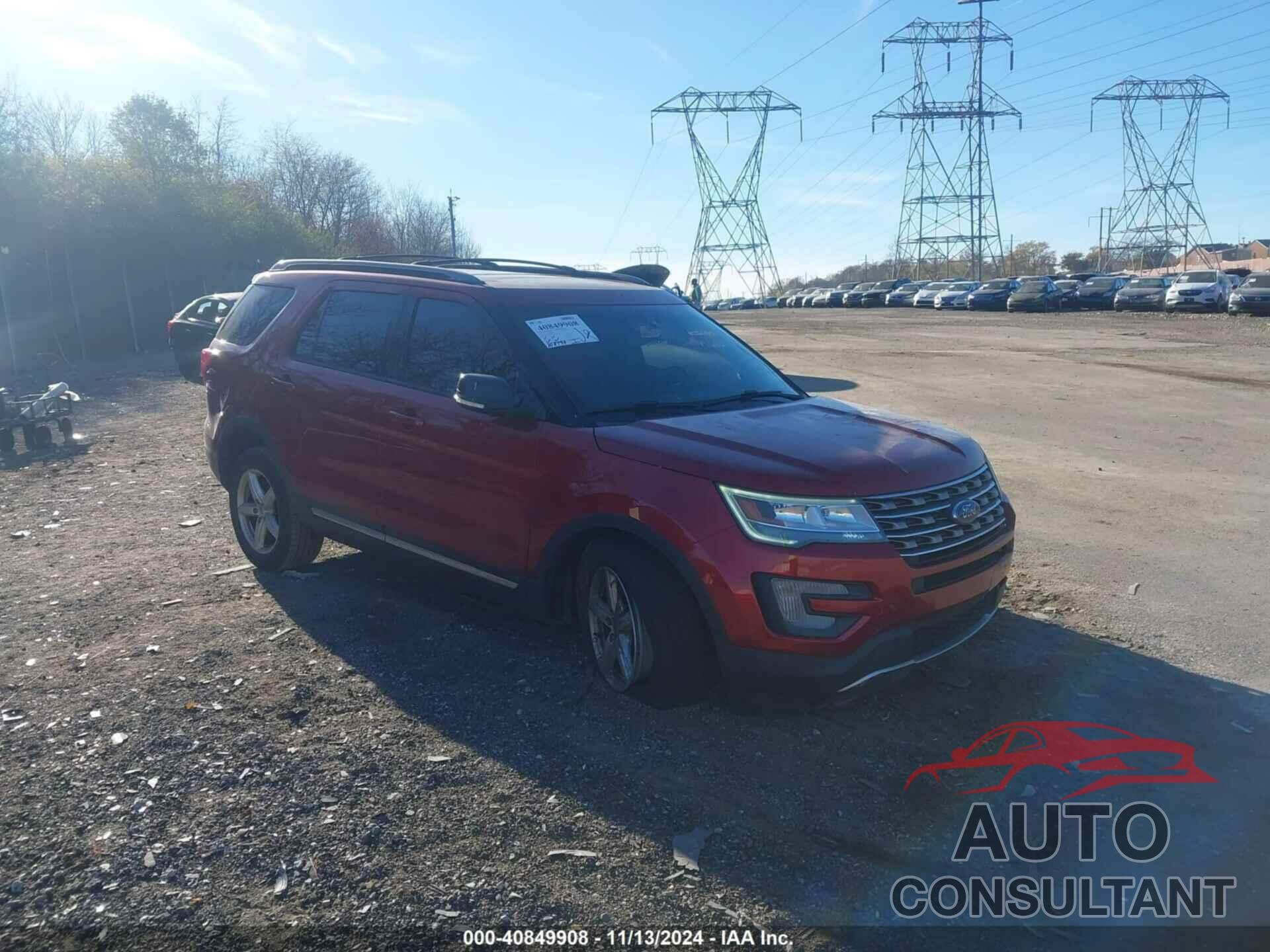 FORD EXPLORER 2017 - 1FM5K8DHXHGA66097