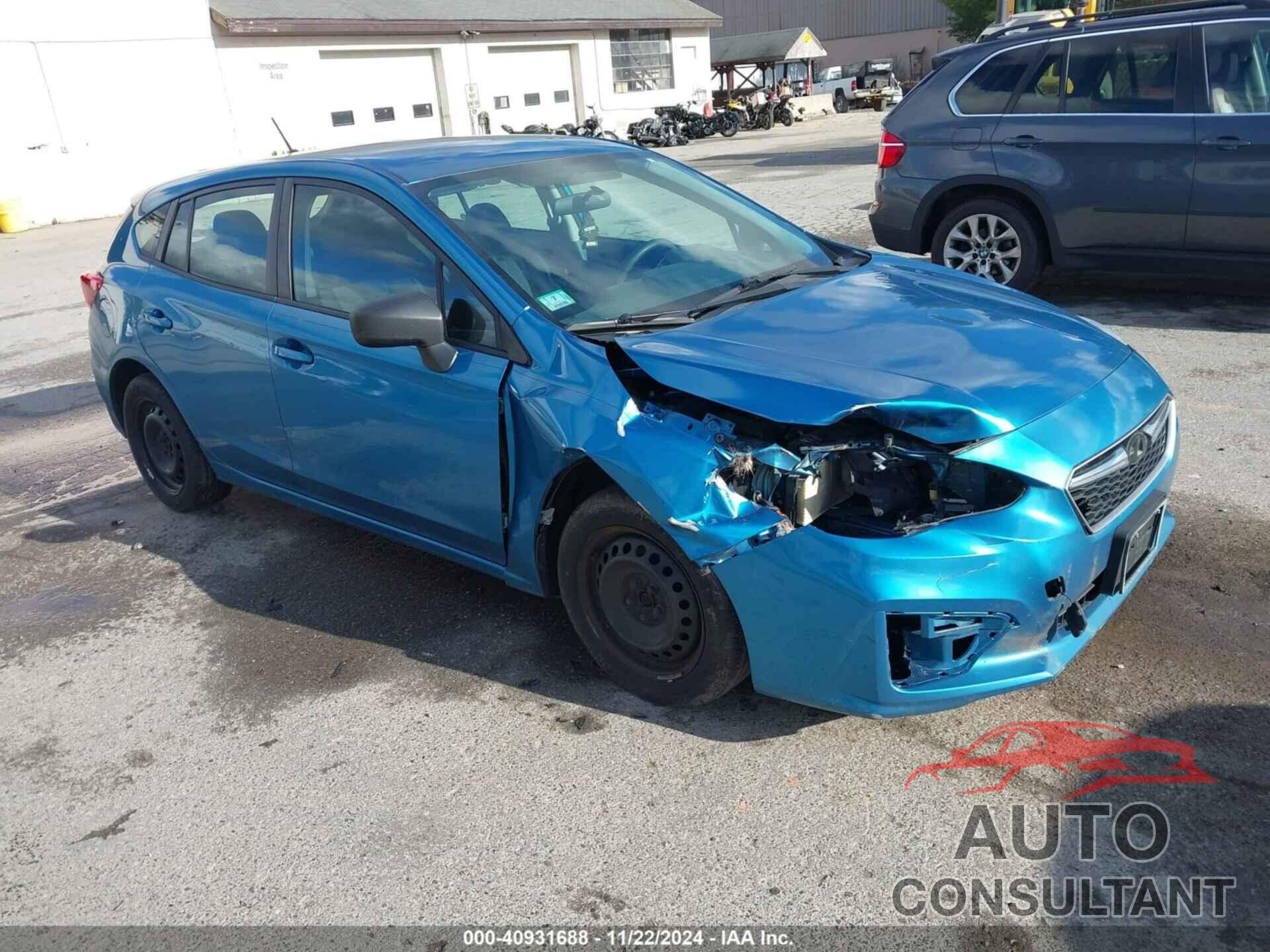 SUBARU IMPREZA 2018 - 4S3GTAA69J3721612