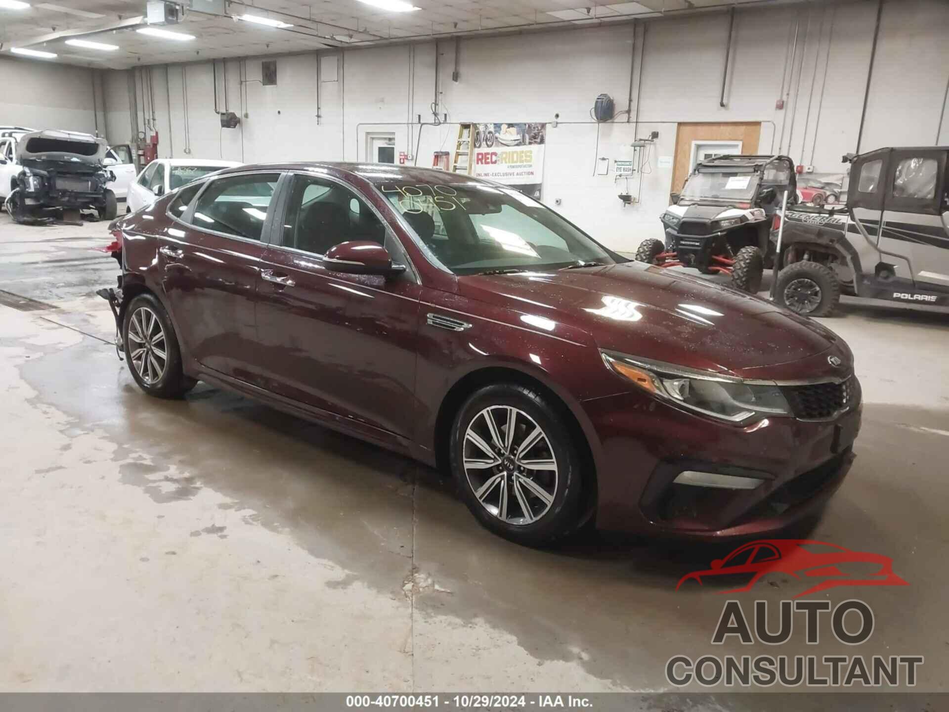 KIA OPTIMA 2019 - 5XXGT4L32KG370435