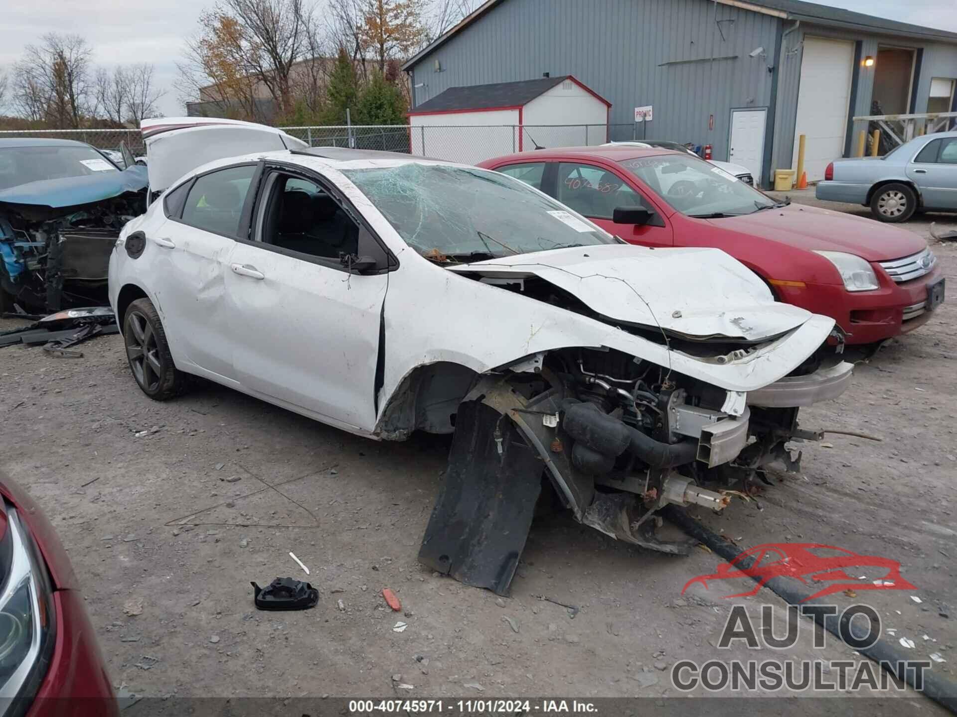 DODGE DART 2015 - 1C3CDFEB2FD252627