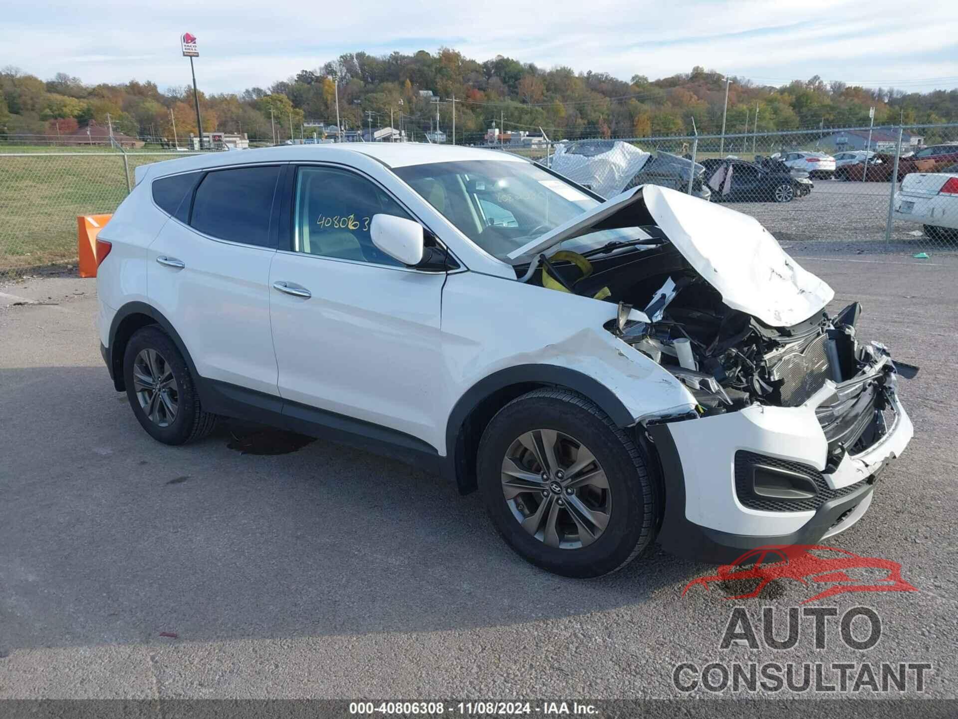 HYUNDAI SANTA FE 2013 - 5XYZTDLB8DG066217