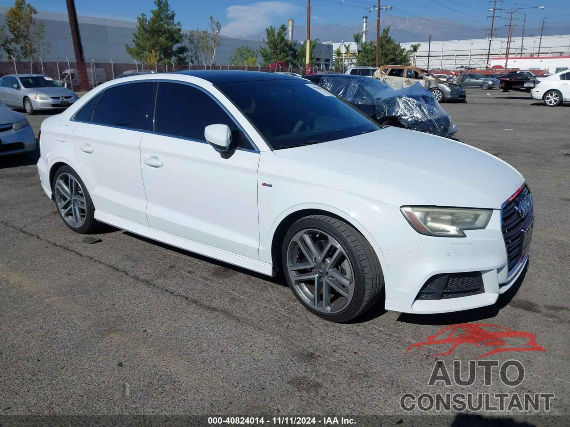 AUDI A3 2017 - WAUGUGFF7H1033314