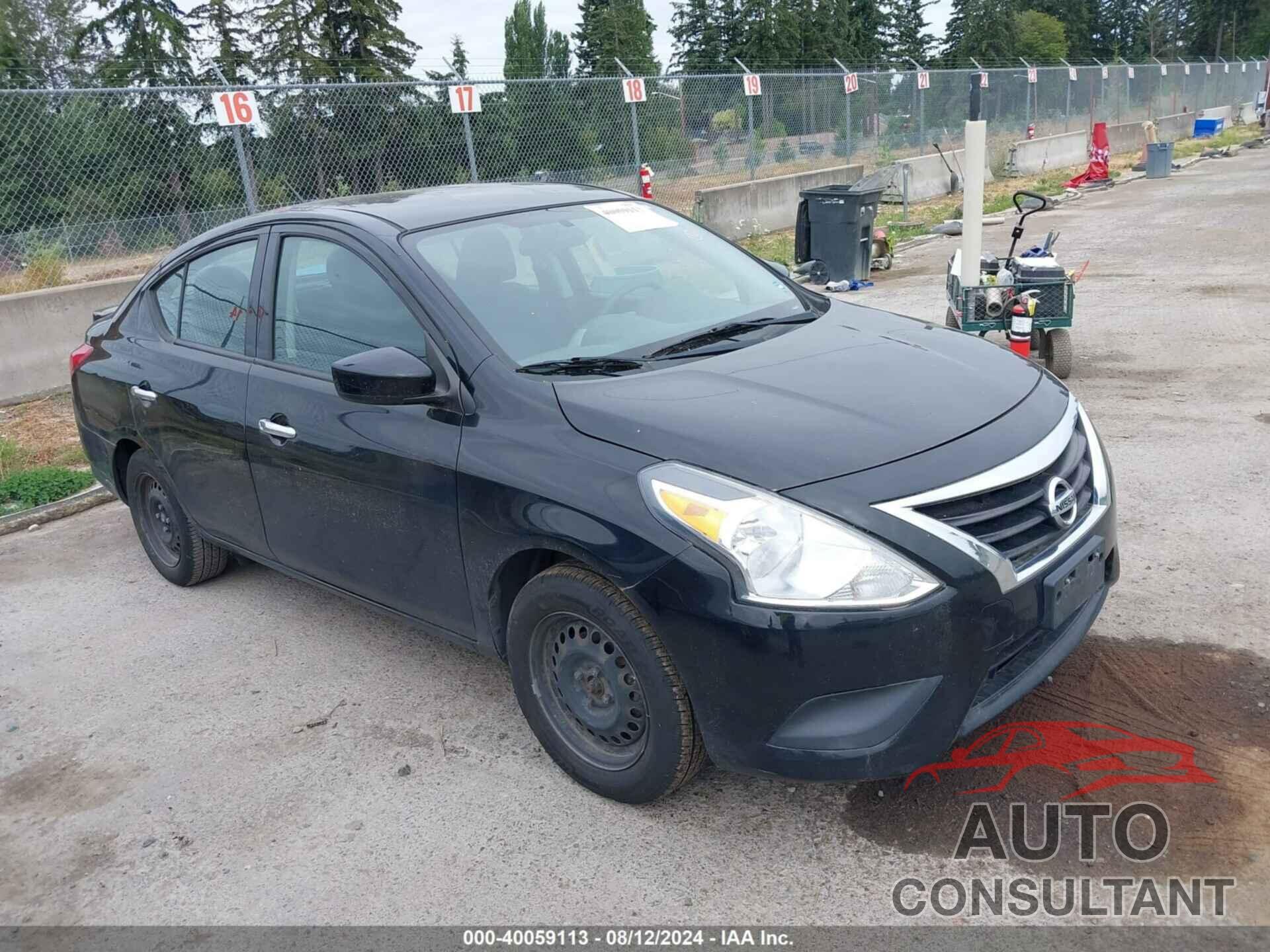 NISSAN VERSA 2016 - 3N1CN7AP3GL846593