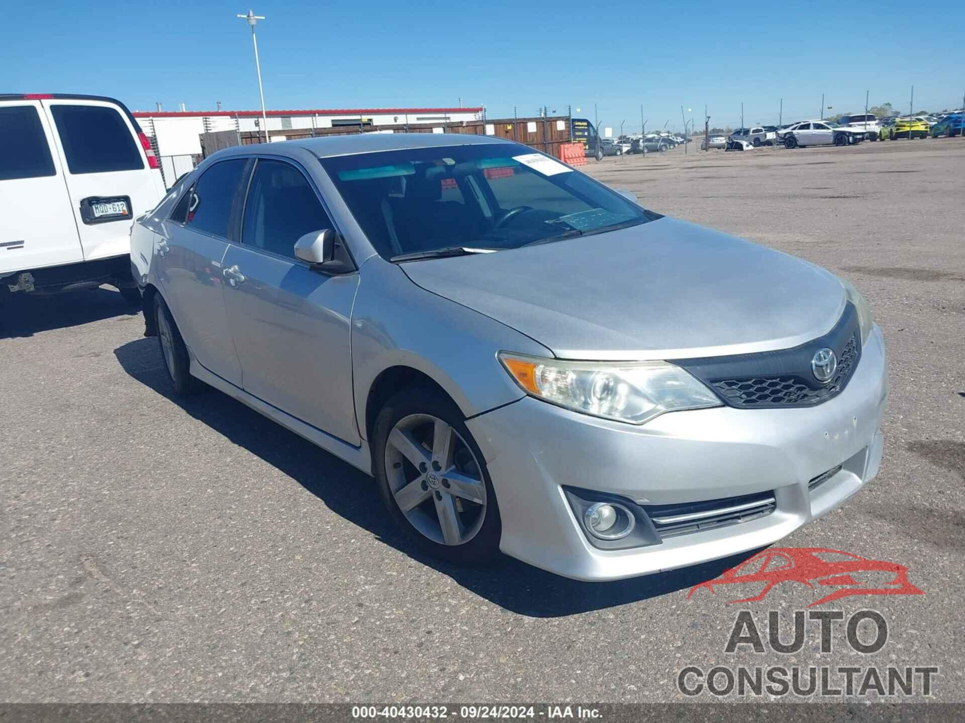 TOYOTA CAMRY 2013 - 4T1BF1FKXDU287590