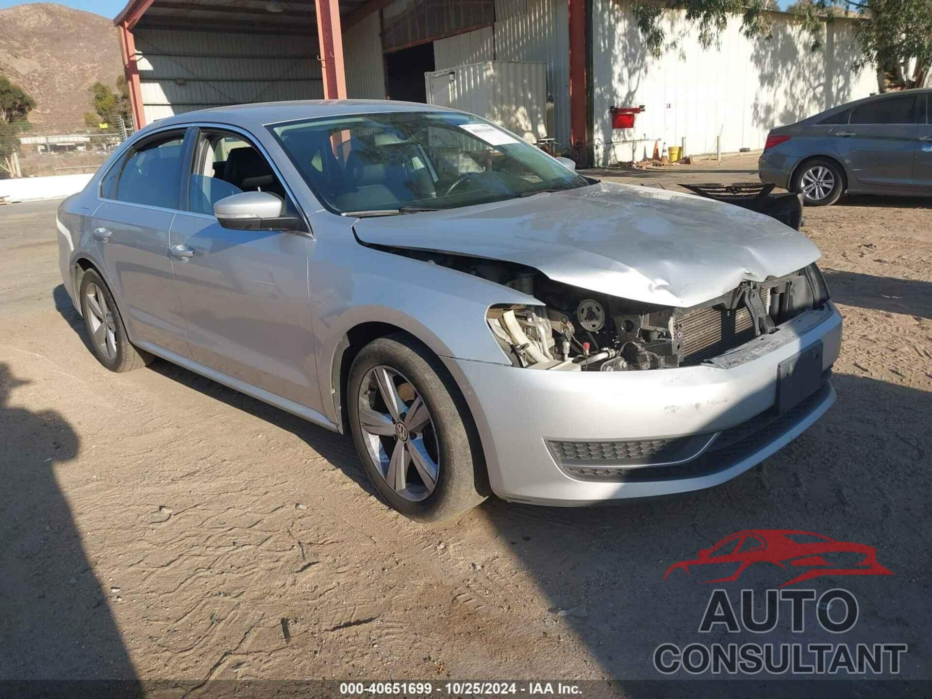 VOLKSWAGEN PASSAT 2014 - 1VWBP7A36EC002845