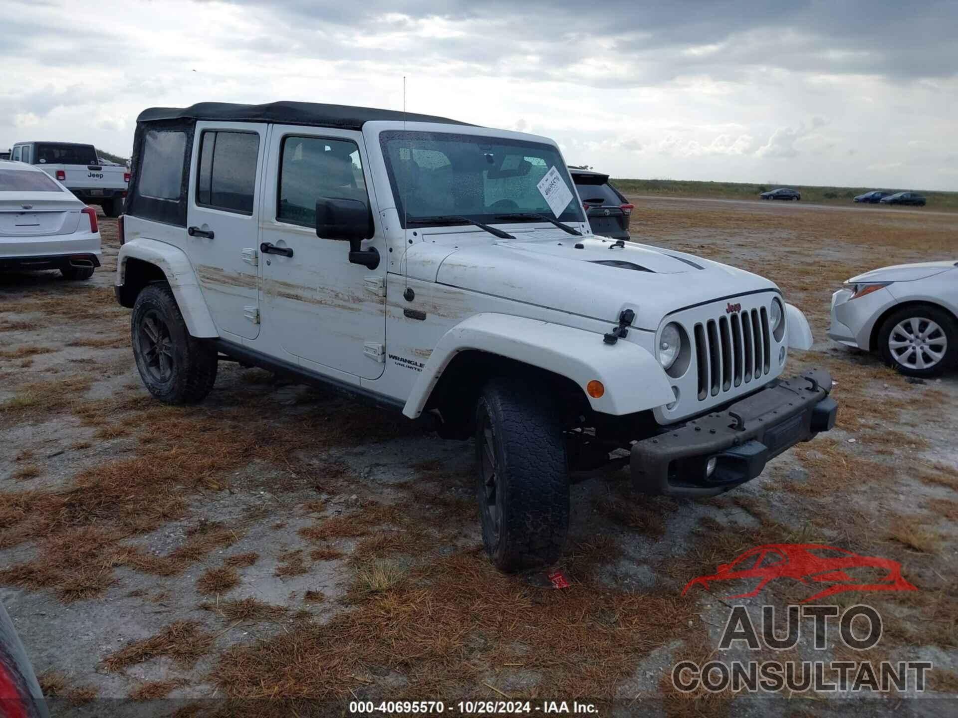 JEEP WRANGLER UNLIMITED 2016 - 1C4BJWEG4GL199044