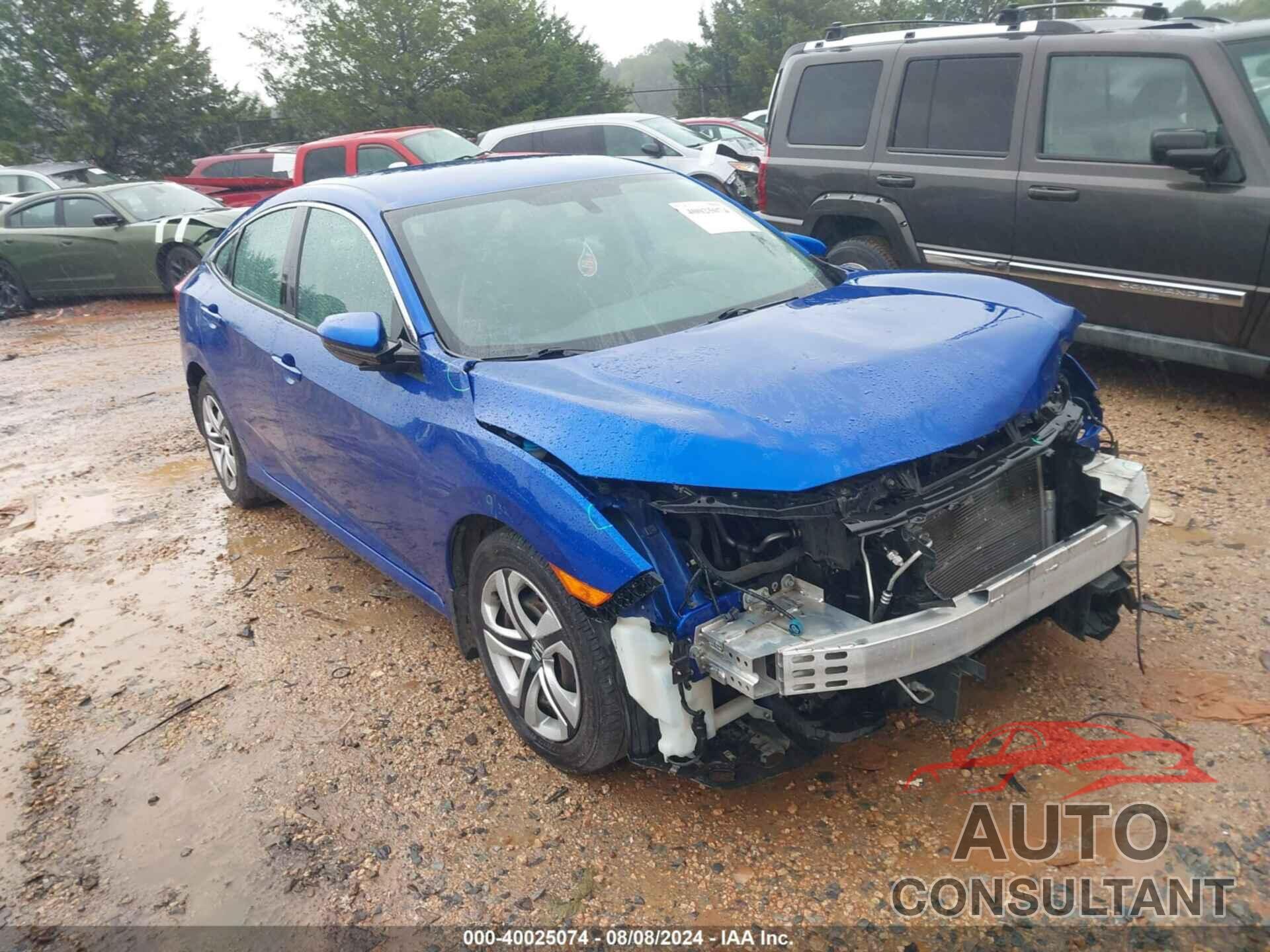 HONDA CIVIC 2018 - 2HGFC2F52JH607516