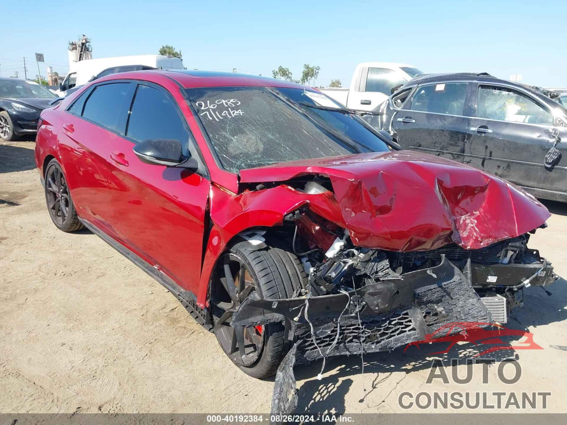 HYUNDAI ELANTRA N 2024 - KMHLW4DK8RU021193