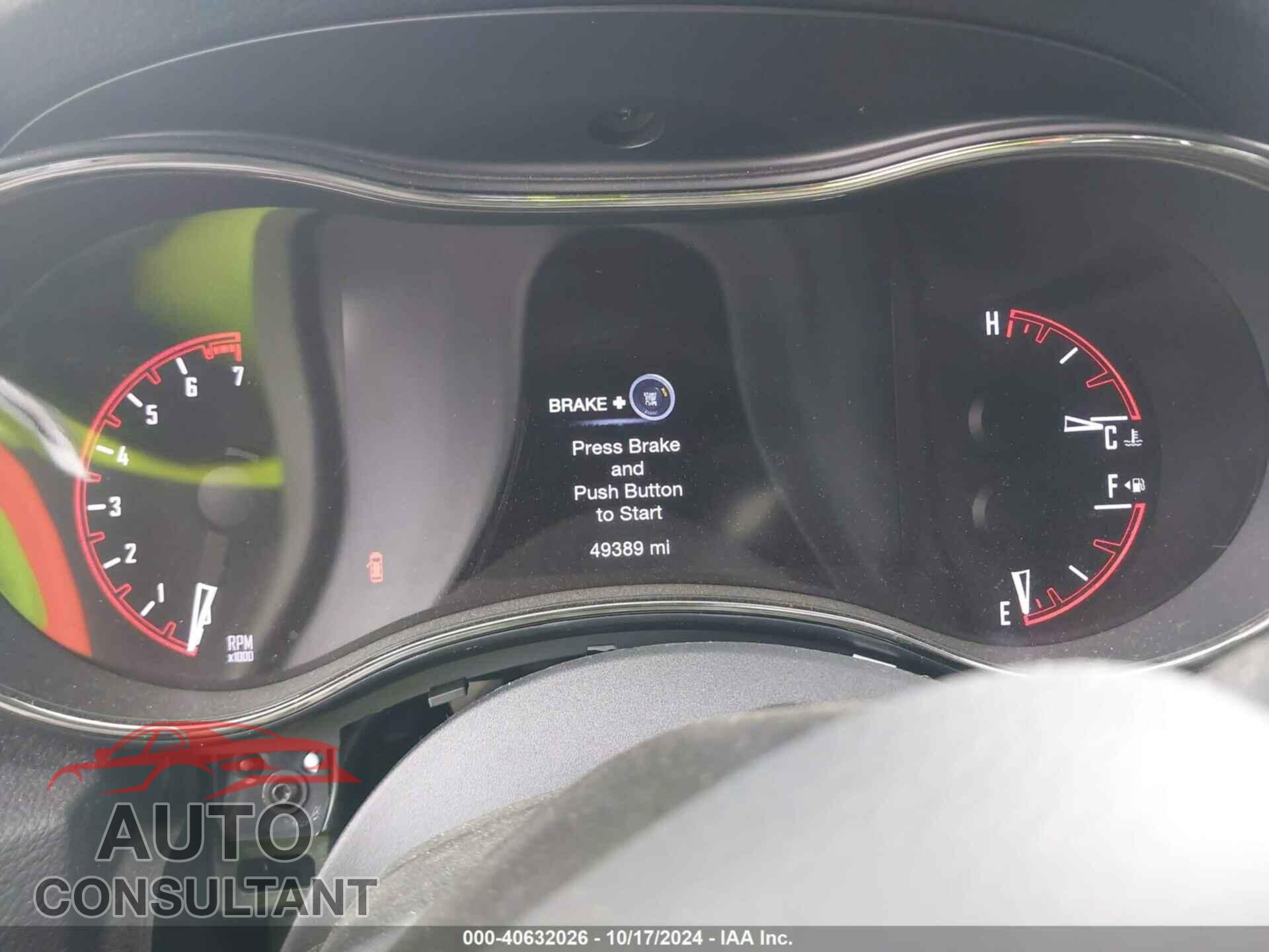 DODGE DURANGO 2020 - 1C4RDJDG7LC131860