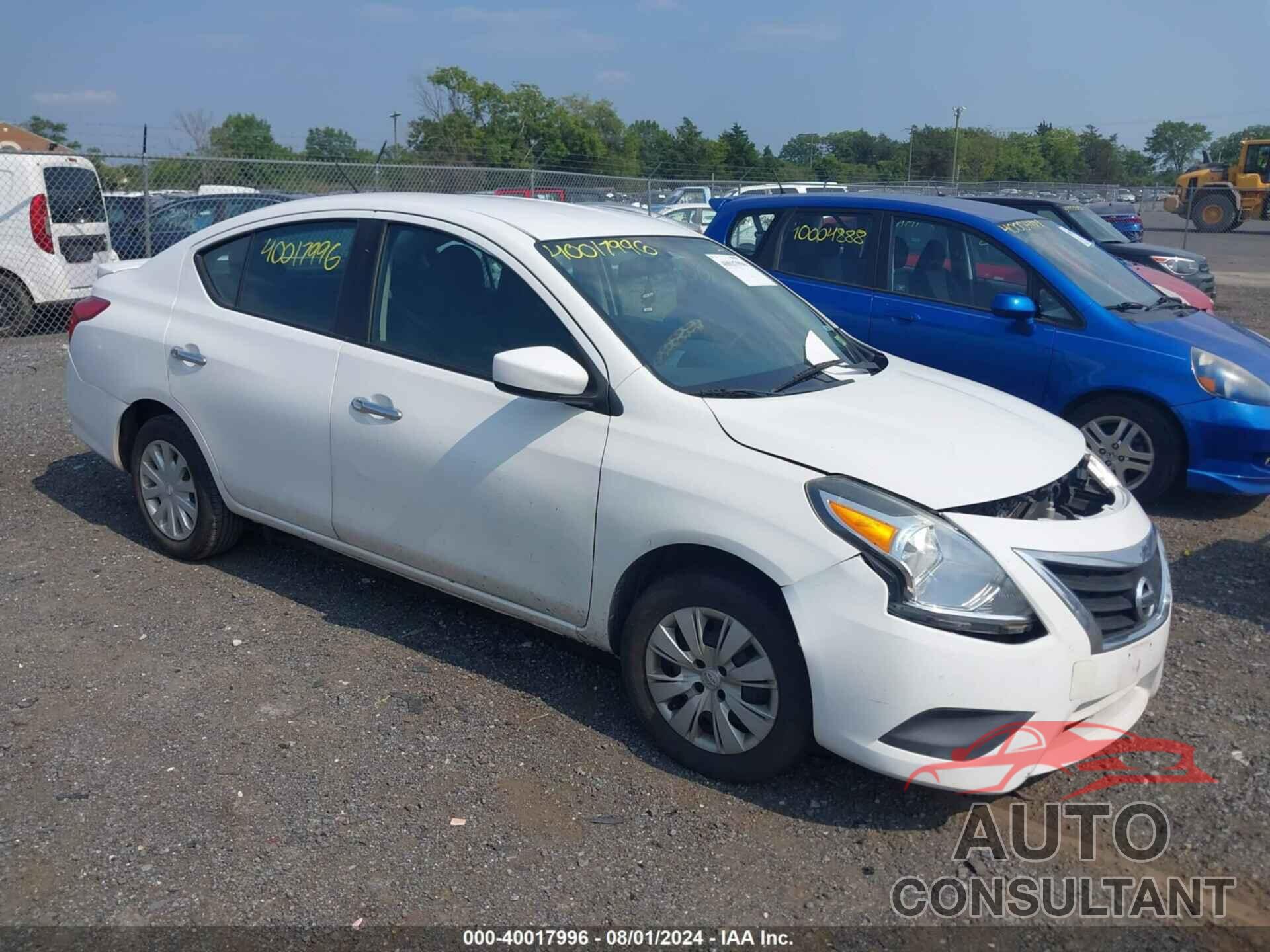 NISSAN VERSA 2017 - 3N1CN7APXHL838489