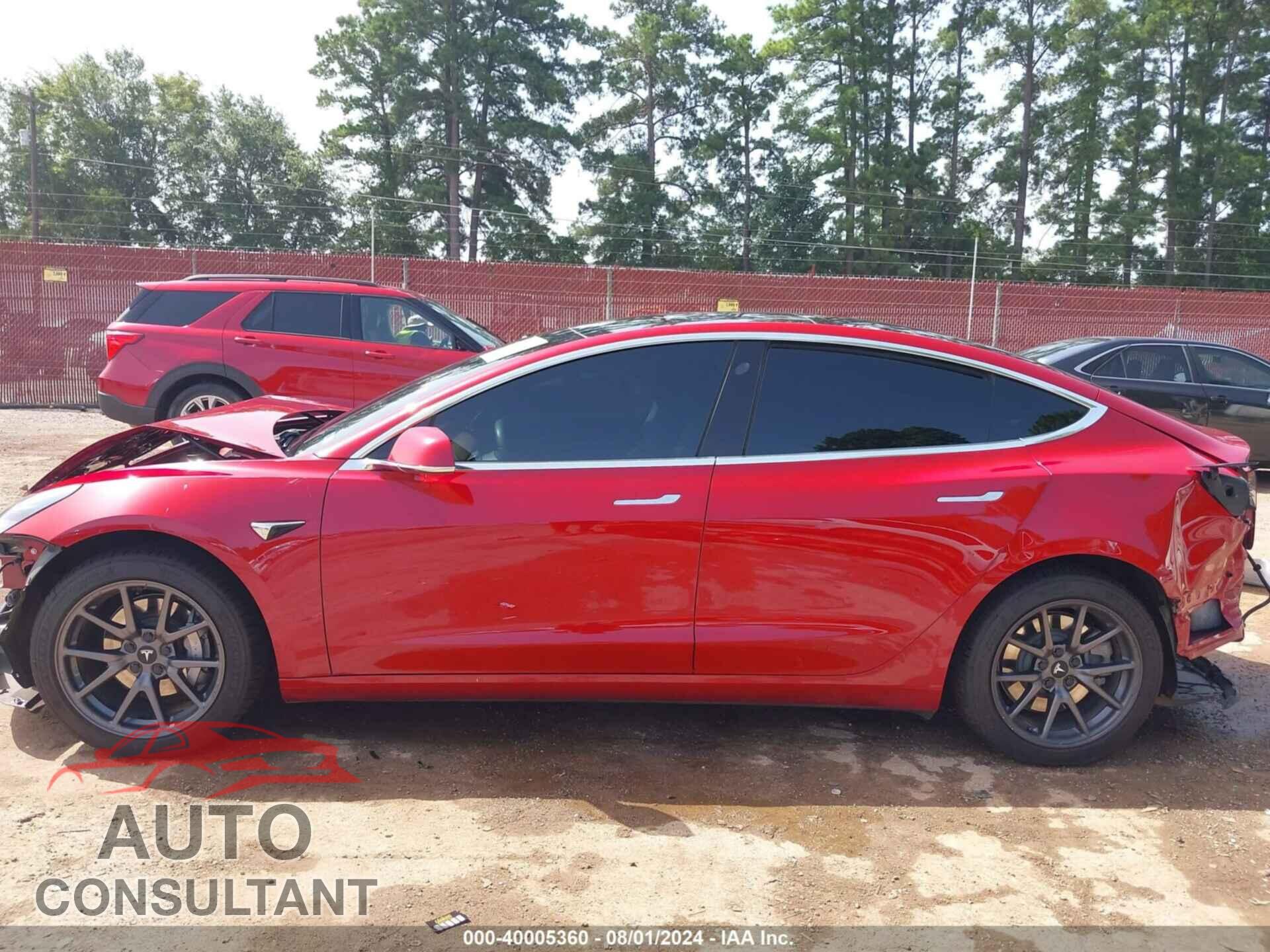 TESLA MODEL 3 2019 - 5YJ3E1EA4KF308704