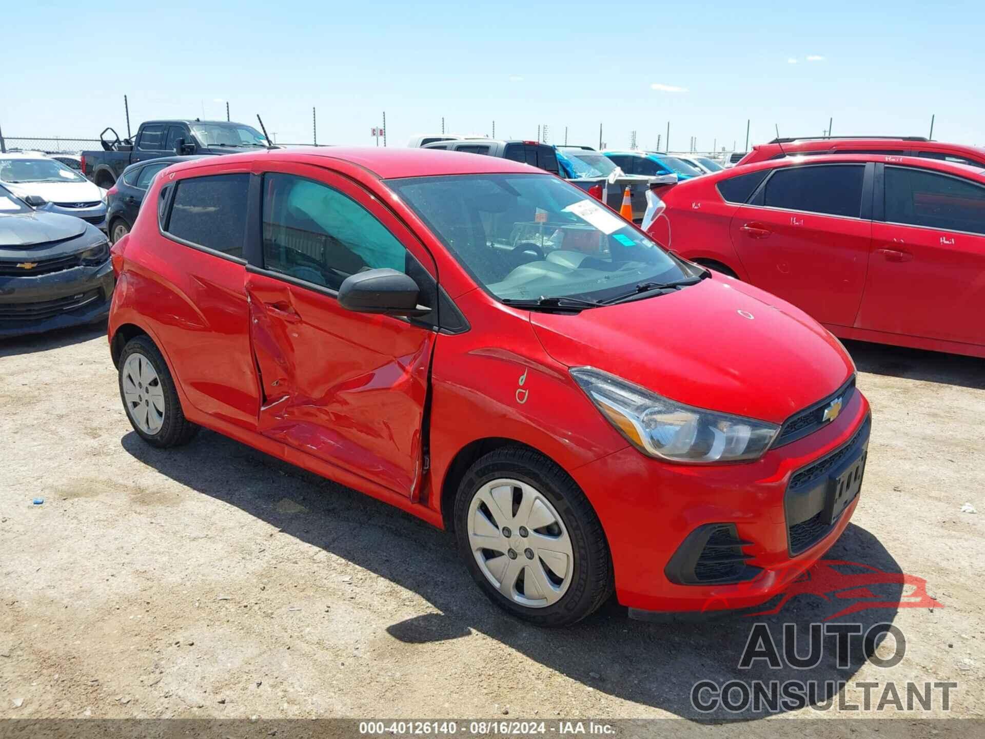 CHEVROLET SPARK 2017 - KL8CB6SA1HC702881