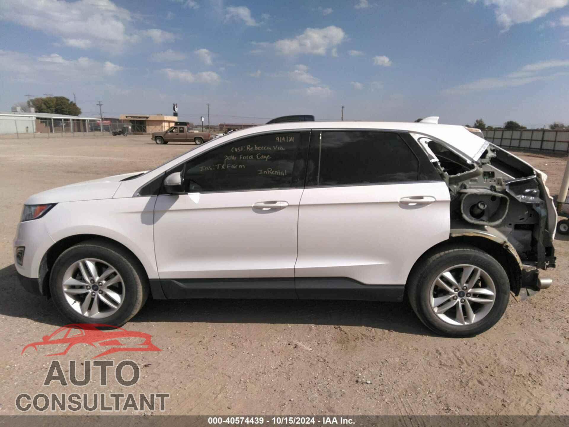 FORD EDGE 2016 - 2FMPK3J80GBC31032