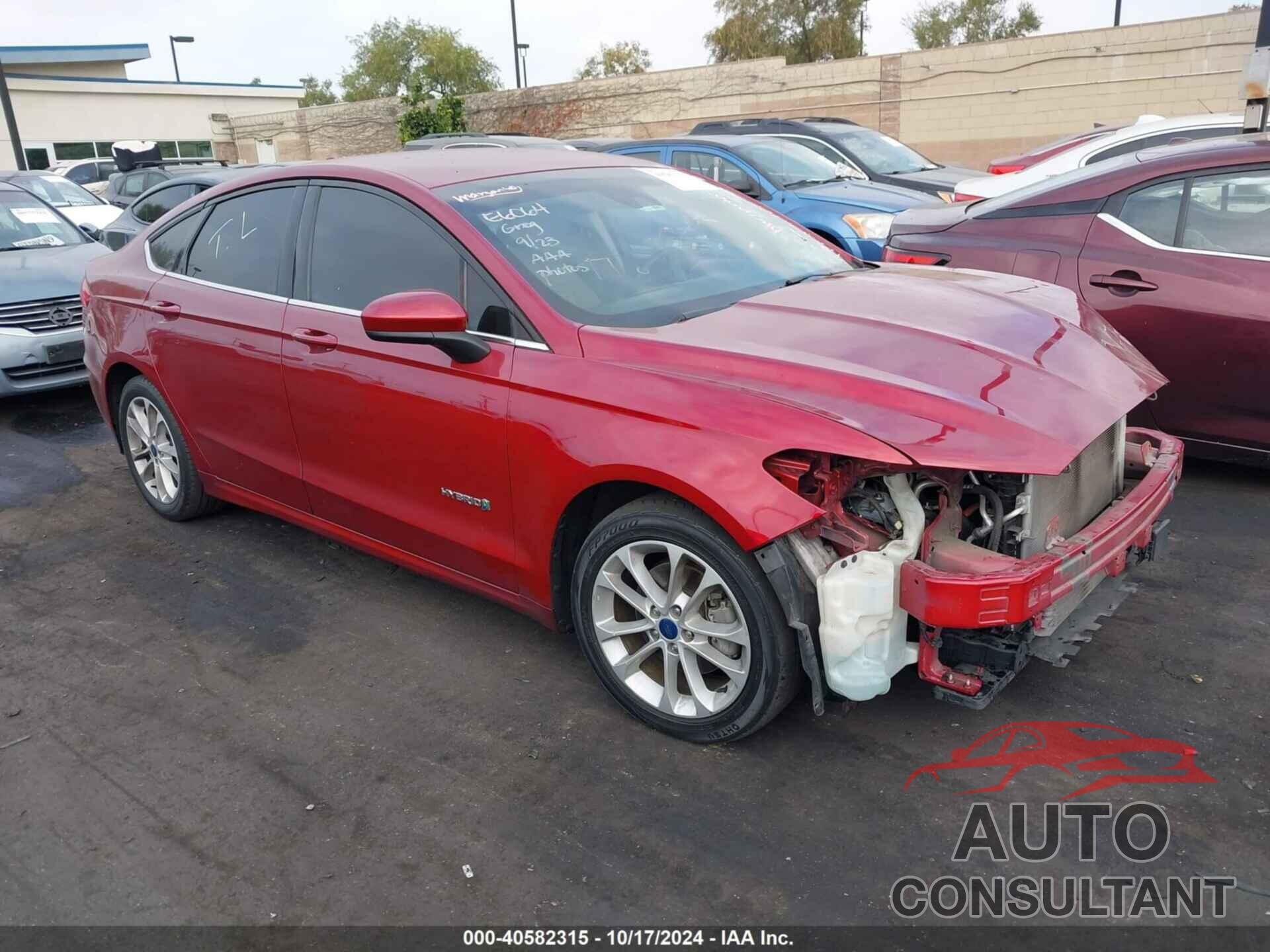 FORD FUSION 2019 - 3FA6P0LU1KR188640