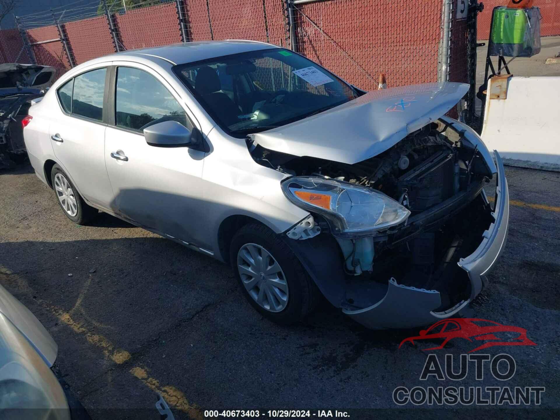 NISSAN VERSA 2017 - 3N1CN7AP0HK451326