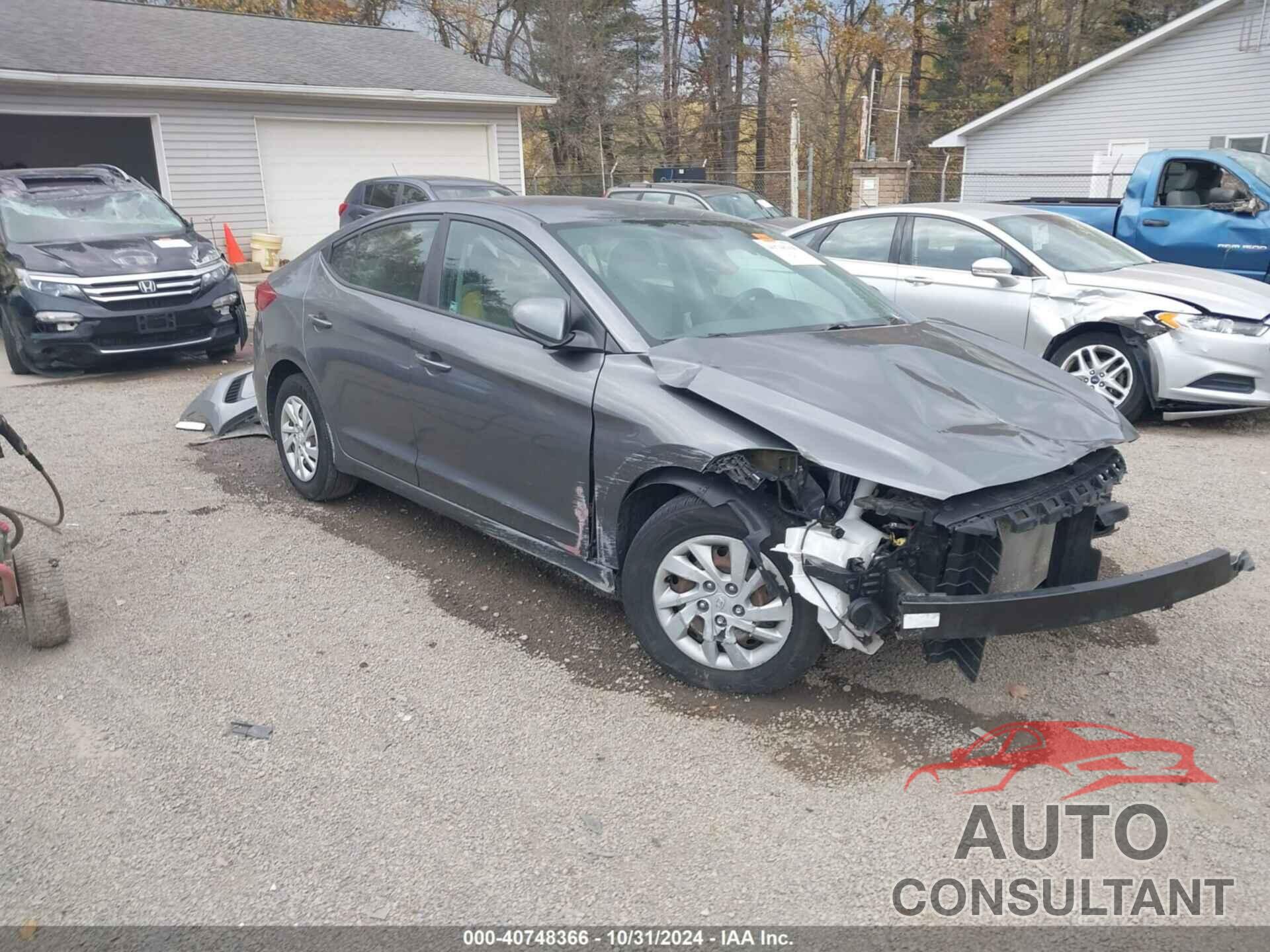 HYUNDAI ELANTRA 2018 - 5NPD74LF6JH390725