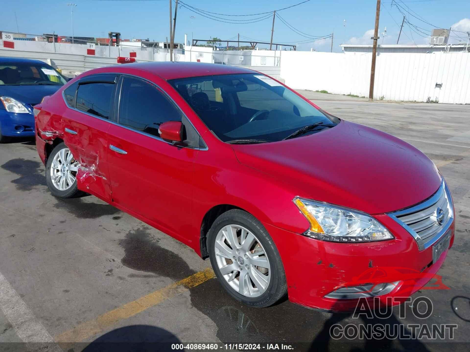 NISSAN SENTRA 2013 - 3N1AB7AP9DL661587