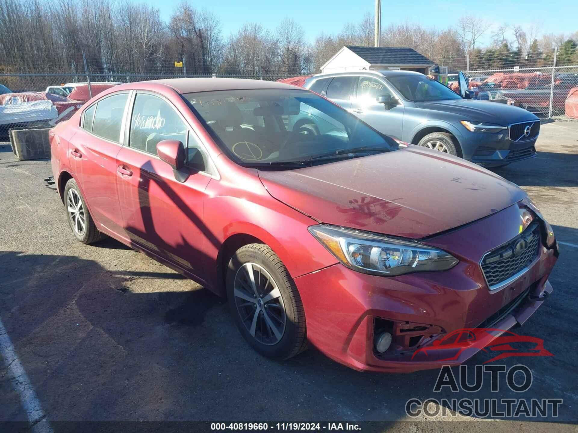 SUBARU IMPREZA 2019 - 4S3GKAD69K3621963